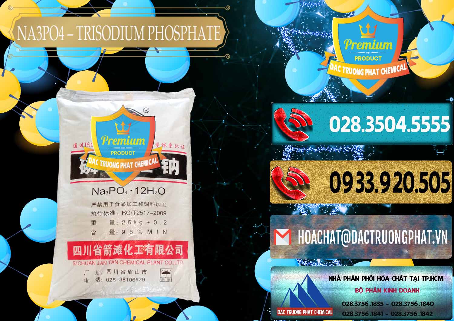 Công ty chuyên nhập khẩu ( bán ) Na3PO4 – Trisodium Phosphate Trung Quốc China JT - 0102 - Công ty chuyên cung cấp ( nhập khẩu ) hóa chất tại TP.HCM - hoachatdetnhuom.com