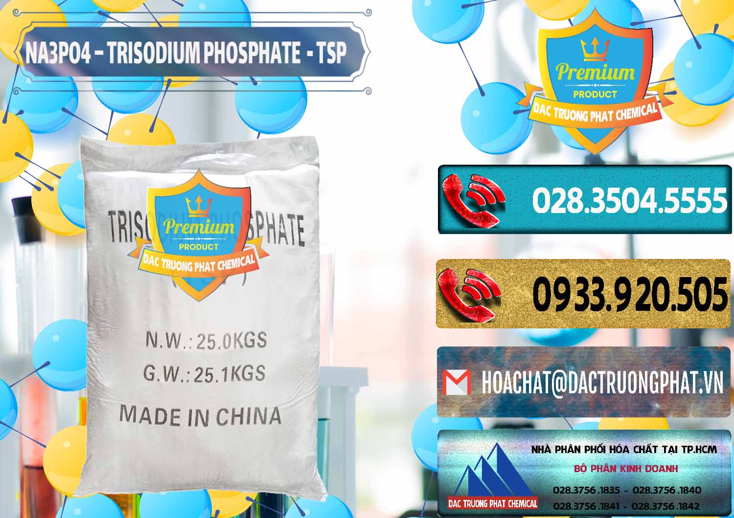Nơi chuyên cung ứng { bán } hóa chất Trisodium Phosphate × Sodium Phosphate Dạng Bột TSP Trung Quốc China Nơi cung ứng _ bán Na3PO4 – Trisodium Phosphate Trung Quốc China TSP - 0103 - Nơi chuyên bán _ phân phối hóa chất tại TP.HCM - hoachatdetnhuom.com