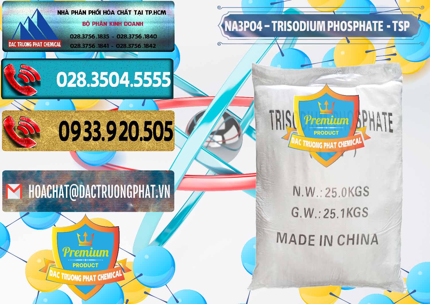 Nơi chuyên phân phối - bán Na3PO4 – Trisodium Phosphate Trung Quốc China TSP - 0103 - Phân phối _ cung cấp hóa chất tại TP.HCM - hoachatdetnhuom.com