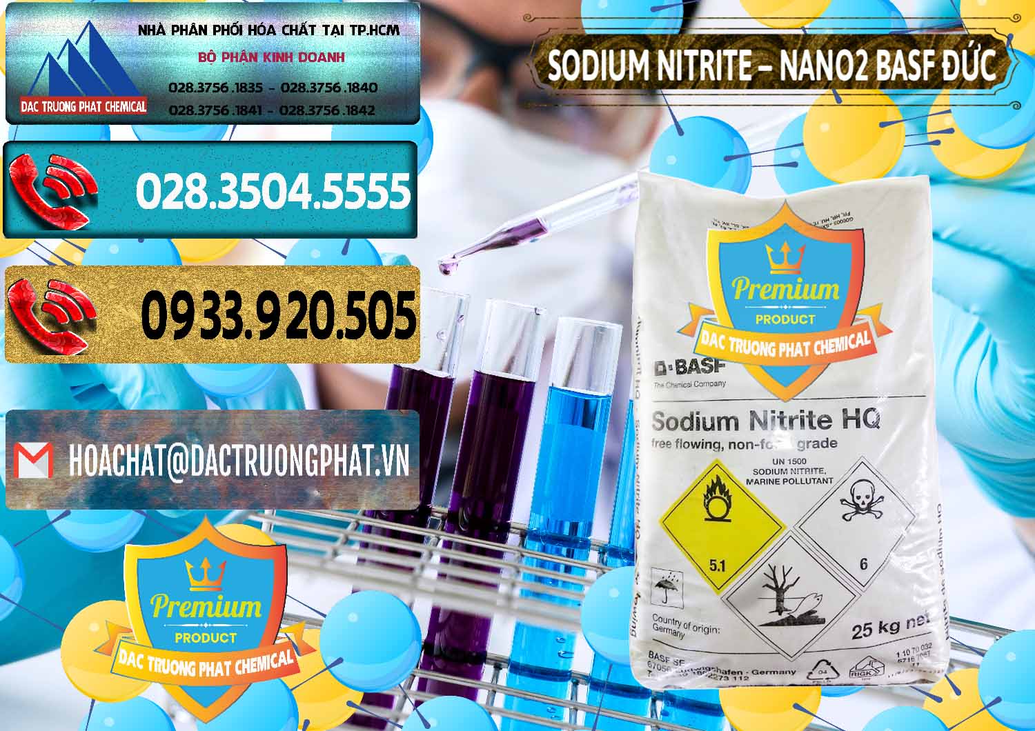Nơi bán và cung cấp Sodium Nitrite - NANO2 Đức BASF Germany - 0148 - Cty chuyên cung cấp ( bán ) hóa chất tại TP.HCM - hoachatdetnhuom.com