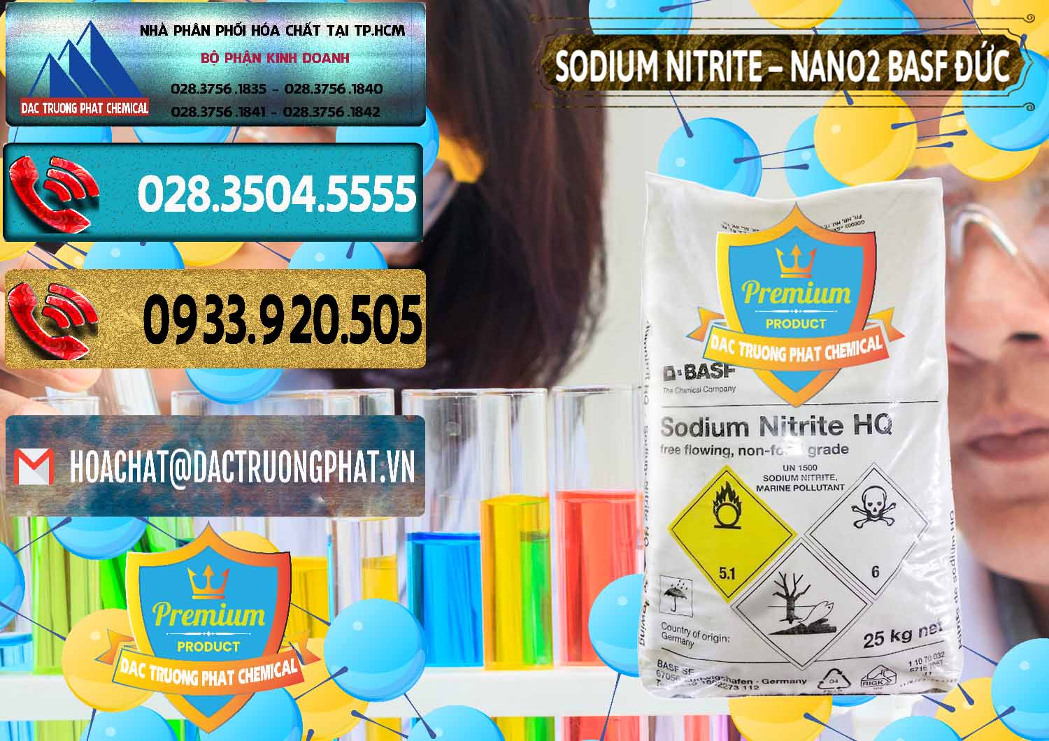 Đơn vị kinh doanh & bán Sodium Nitrite - NANO2 Đức BASF Germany - 0148 - Công ty cung cấp ( bán ) hóa chất tại TP.HCM - hoachatdetnhuom.com