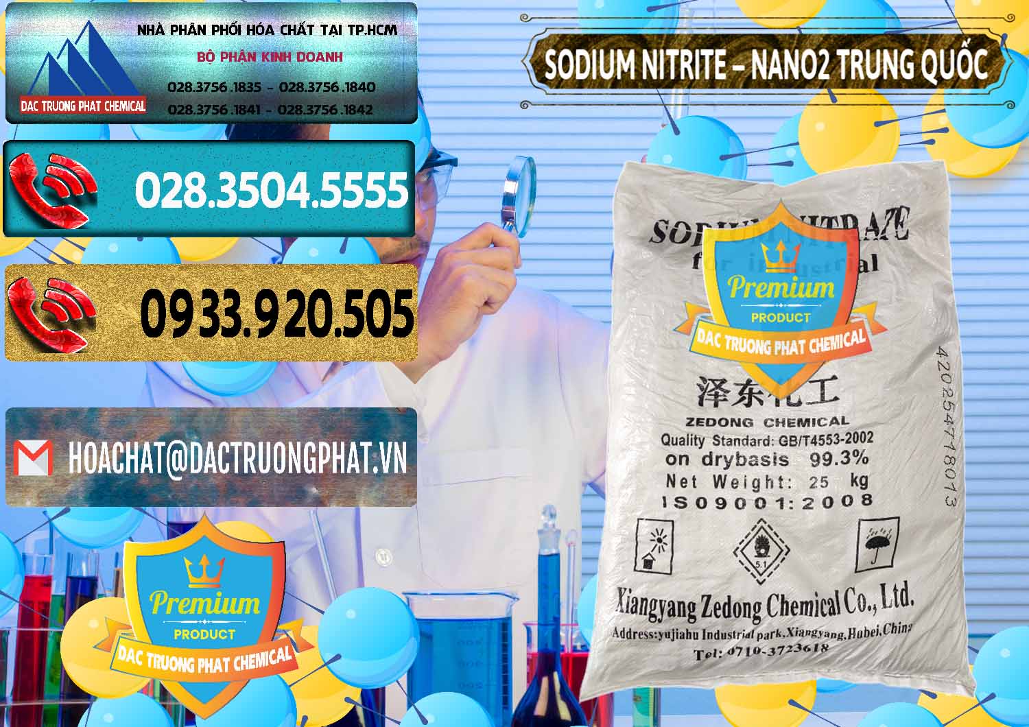 Công ty nhập khẩu và bán Sodium Nitrite - NANO2 Zedong Trung Quốc China - 0149 - Nhà nhập khẩu _ cung cấp hóa chất tại TP.HCM - hoachatdetnhuom.com