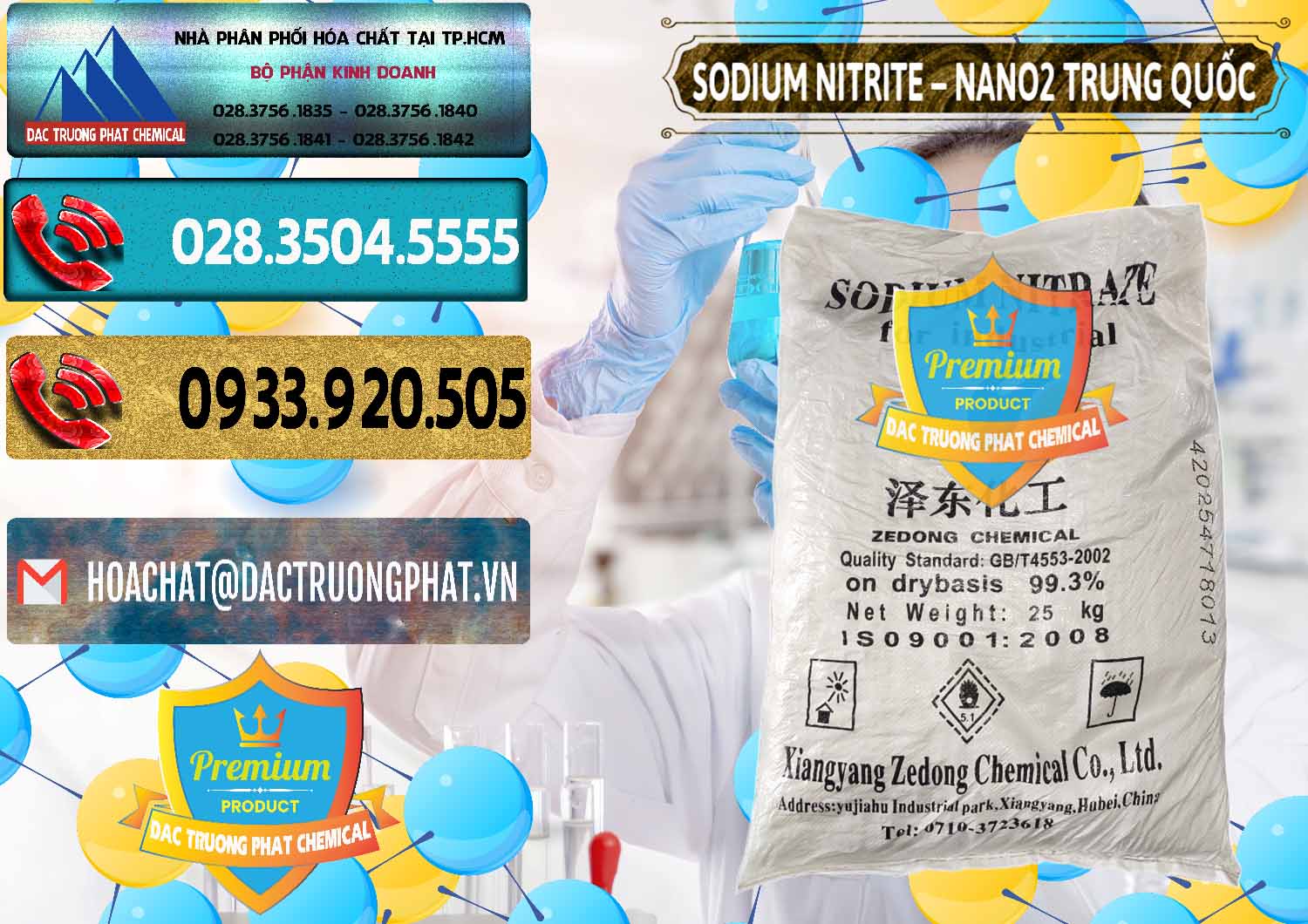 Đơn vị chuyên cung cấp - bán Sodium Nitrite - NANO2 Zedong Trung Quốc China - 0149 - Phân phối & cung ứng hóa chất tại TP.HCM - hoachatdetnhuom.com