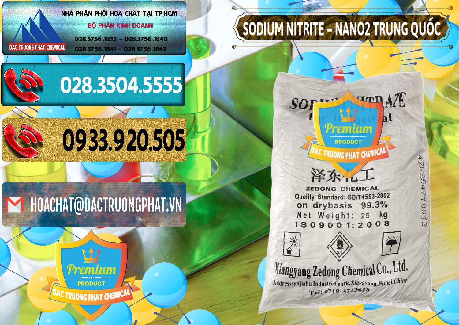 Cty bán và cung cấp Sodium Nitrite - NANO2 Zedong Trung Quốc China - 0149 - Đơn vị chuyên phân phối & cung ứng hóa chất tại TP.HCM - hoachatdetnhuom.com