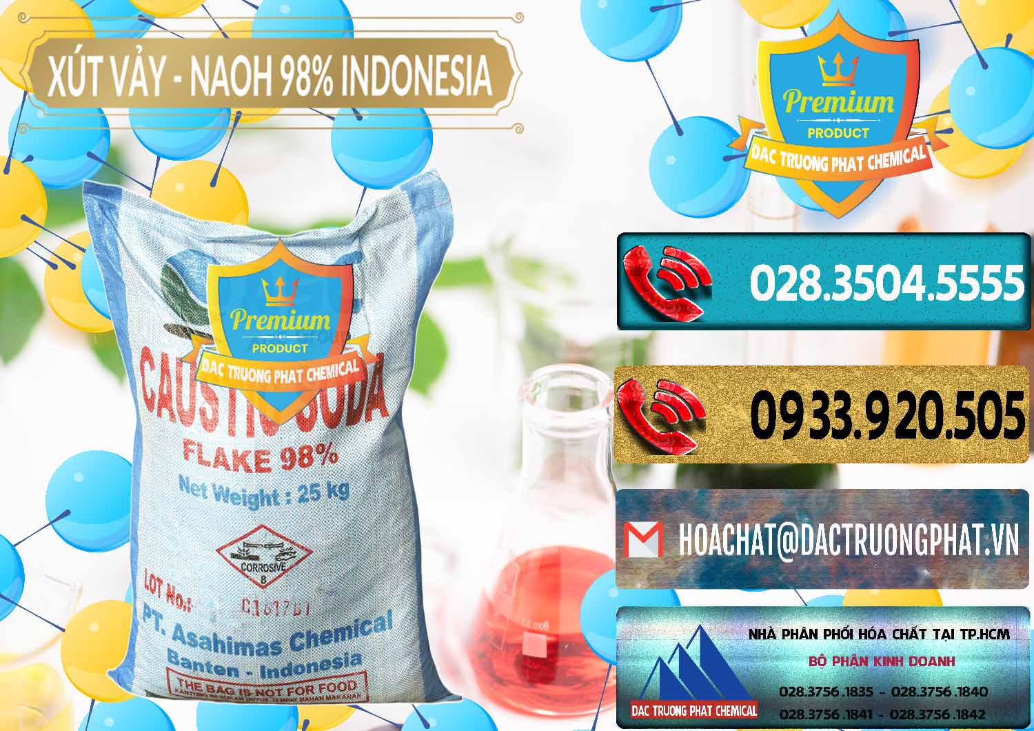 Đơn vị chuyên cung ứng - bán Xút Vảy - NaOH Vảy 98% ASC Indonesia - 0172 - Công ty phân phối _ bán hóa chất tại TP.HCM - hoachatdetnhuom.com