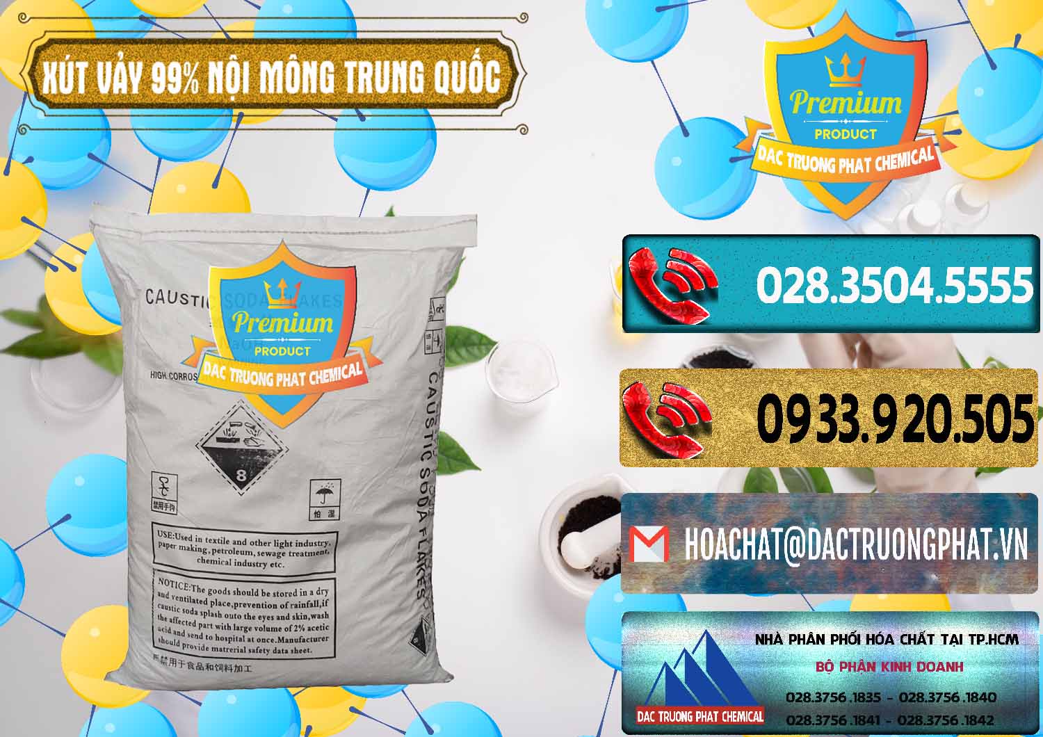 Cty bán ( cung cấp ) Xút Vảy - NaOH Vảy 99% Nội Mông Trung Quốc China - 0228 - Cty chuyên nhập khẩu - phân phối hóa chất tại TP.HCM - hoachatdetnhuom.com