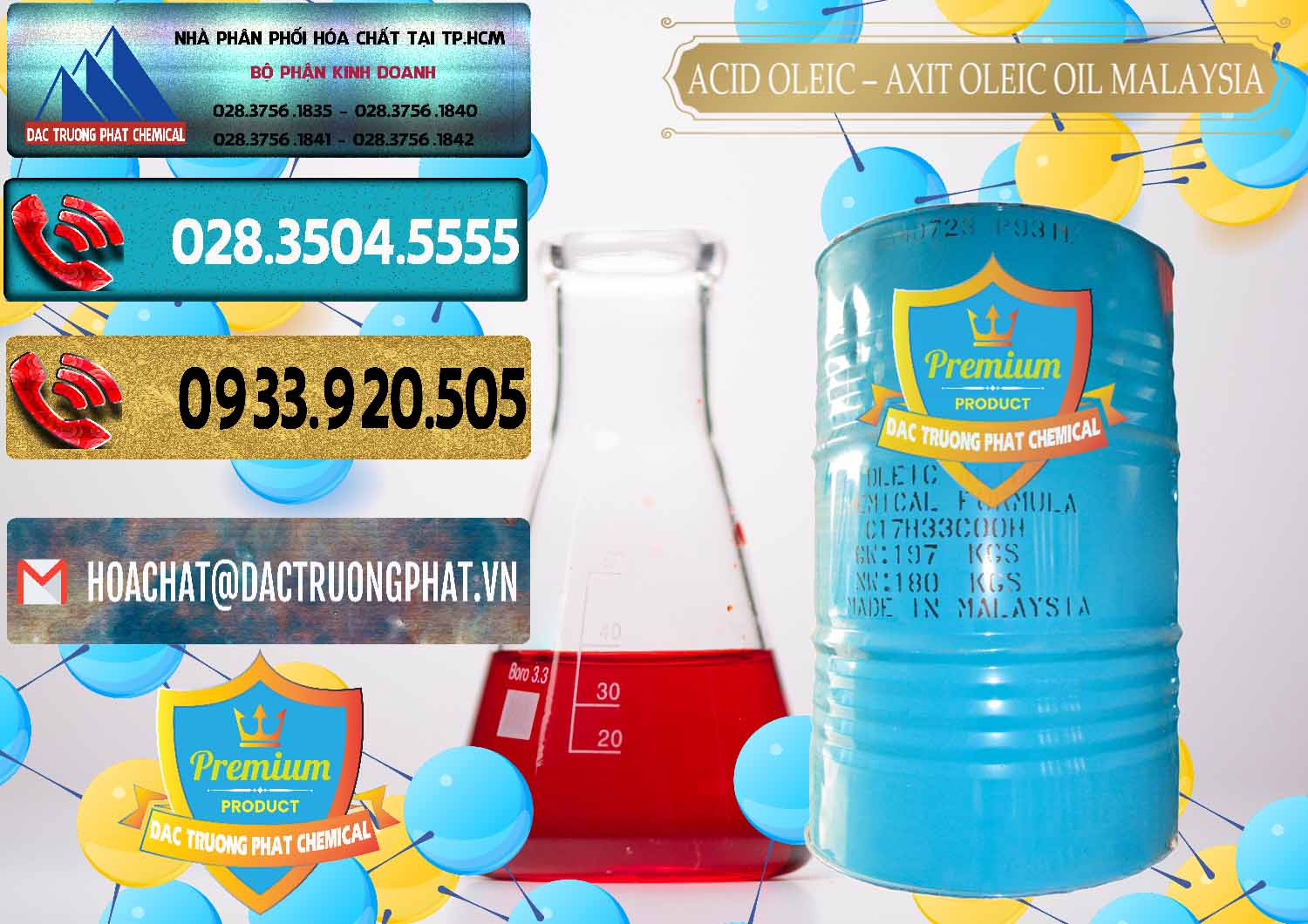 Công ty kinh doanh _ bán Acid Oleic – Axit Oleic Oil Malaysia - 0013 - Nhà phân phối và bán hóa chất tại TP.HCM - hoachatdetnhuom.com