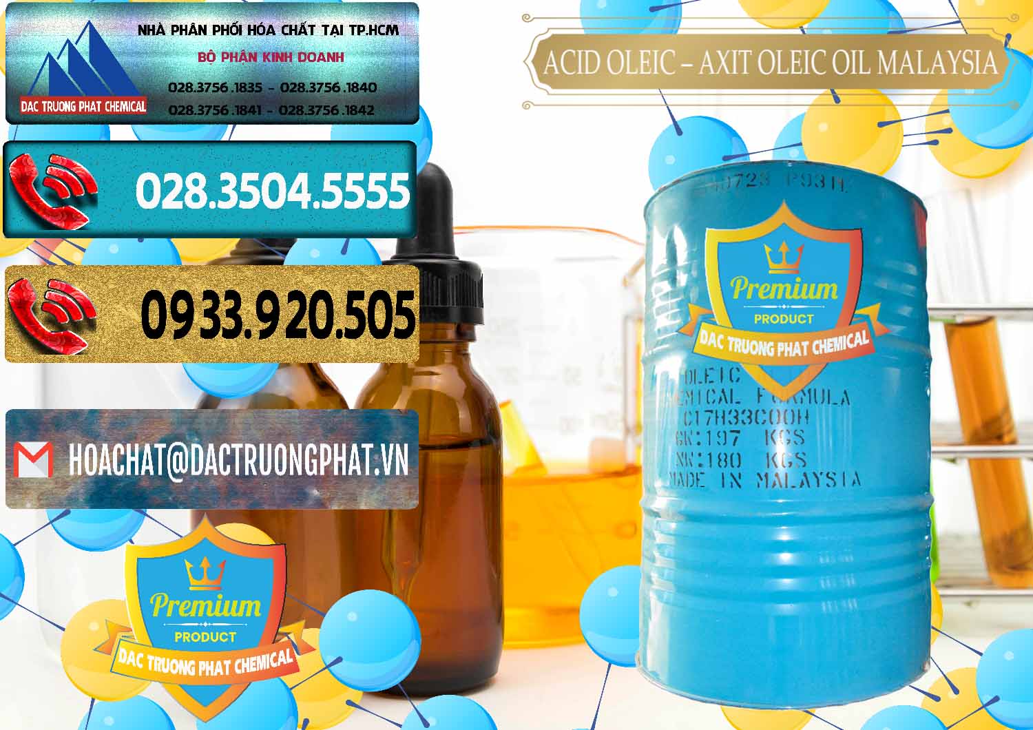 Chuyên bán _ cung ứng Acid Oleic – Axit Oleic Oil Malaysia - 0013 - Nhà phân phối ( cung ứng ) hóa chất tại TP.HCM - hoachatdetnhuom.com