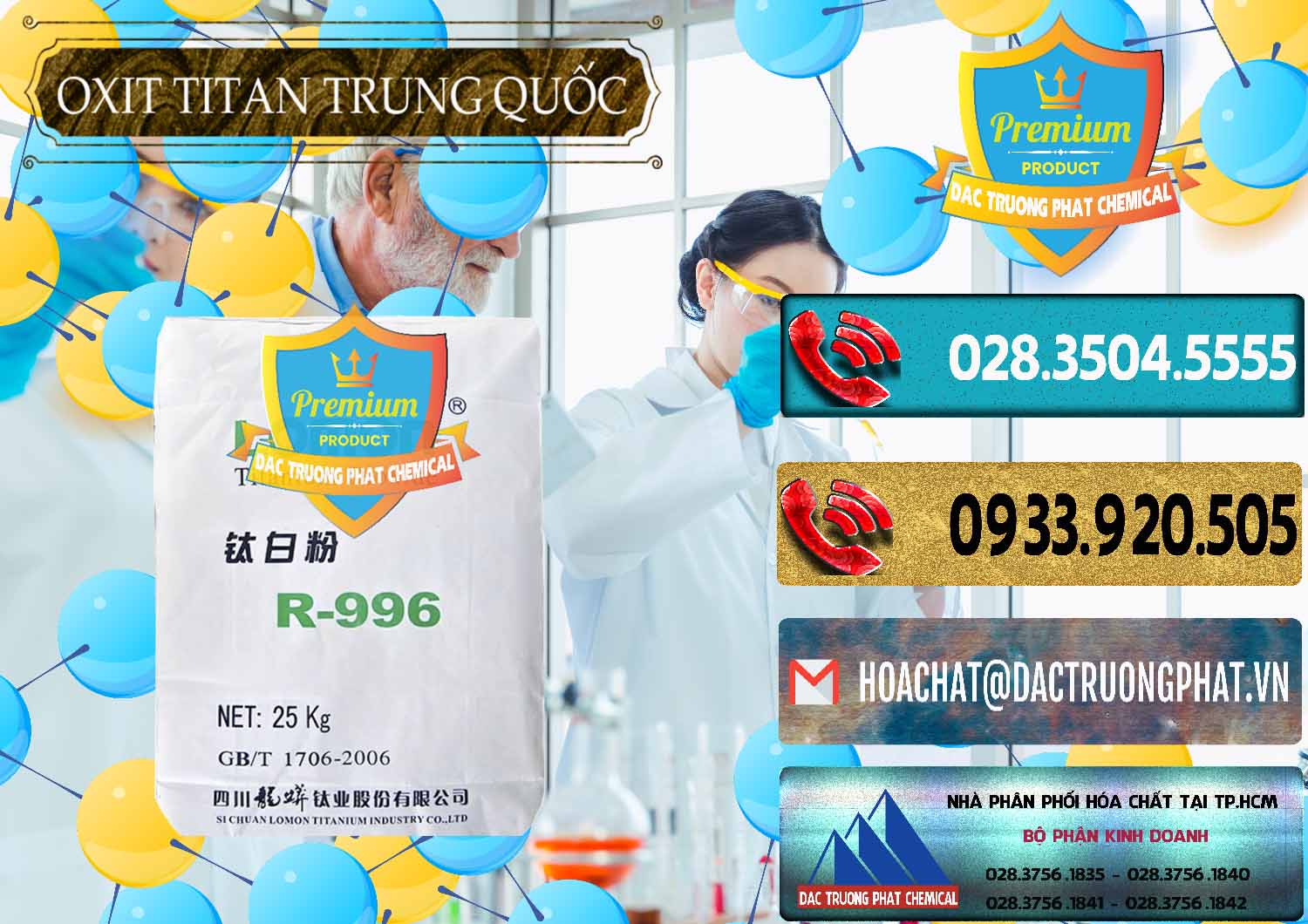 Nơi chuyên kinh doanh - bán Oxit Titan KA100 – Tio2 Trung Quốc China - 0398 - Công ty cung cấp - kinh doanh hóa chất tại TP.HCM - hoachatdetnhuom.com