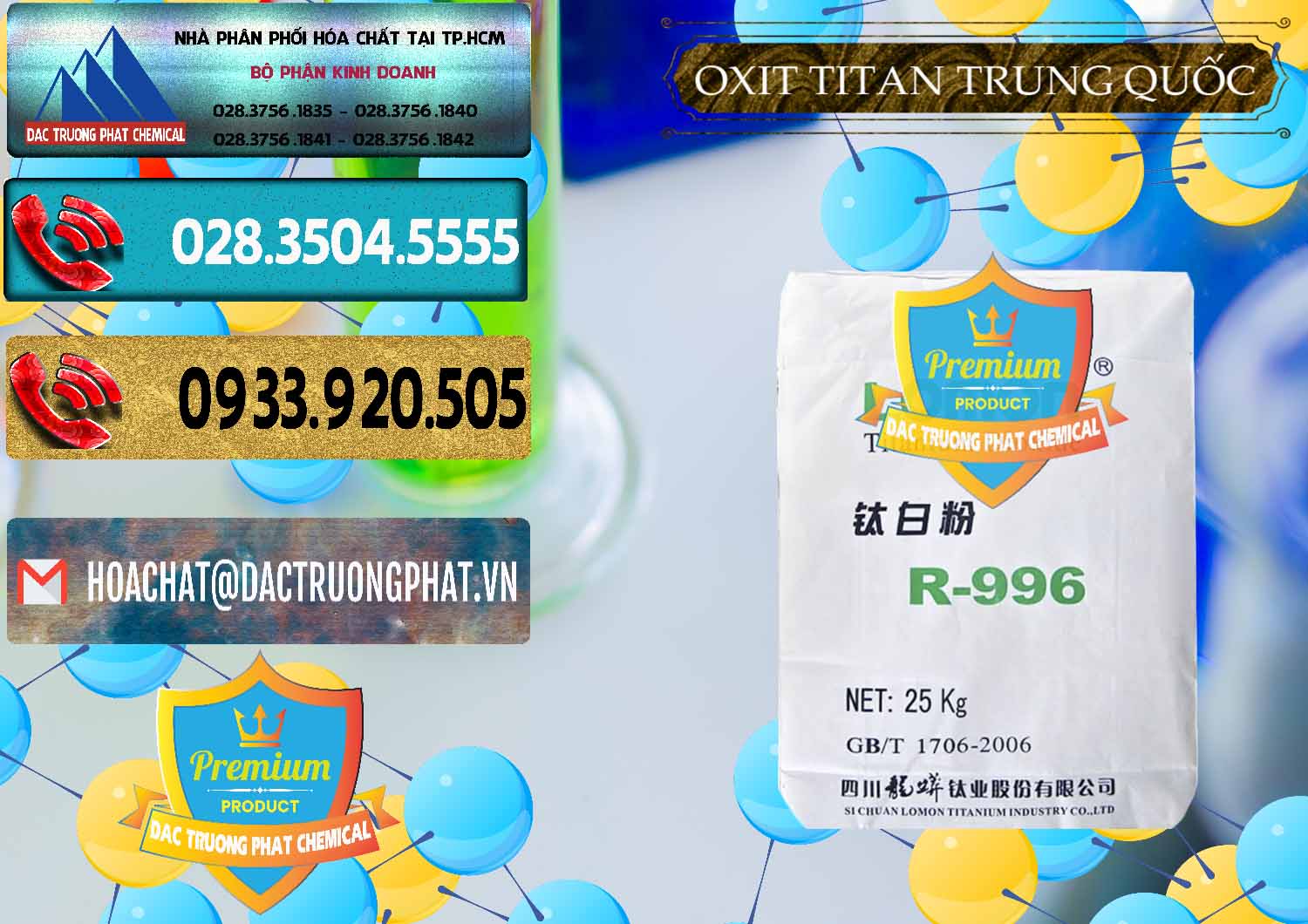 Cty phân phối và bán Oxit Titan KA100 – Tio2 Trung Quốc China - 0398 - Nhà cung cấp _ nhập khẩu hóa chất tại TP.HCM - hoachatdetnhuom.com