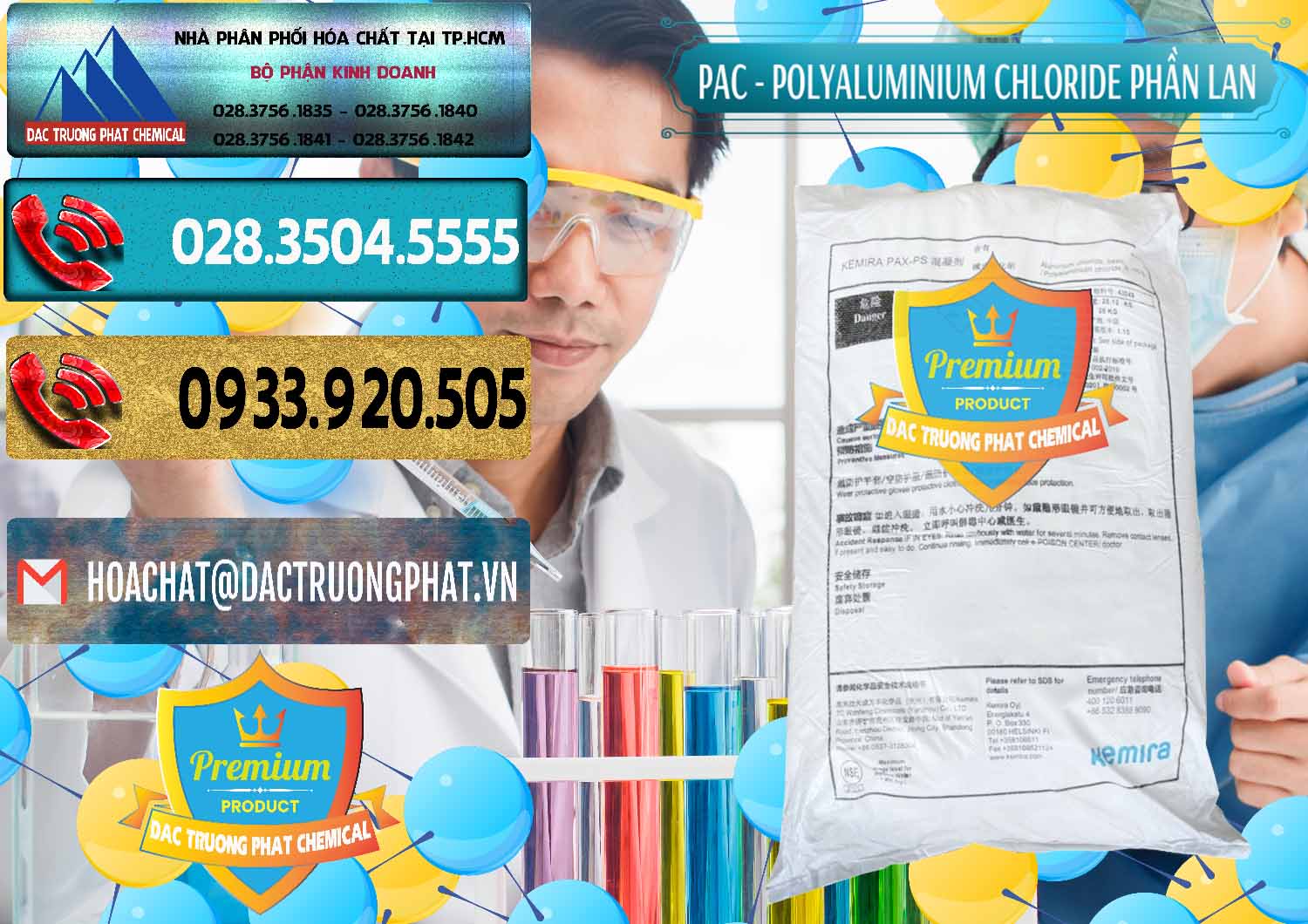 Đơn vị bán - cung cấp PAC - Polyaluminium Chloride Phần Lan Finland - 0383 - Cty chuyên phân phối _ kinh doanh hóa chất tại TP.HCM - hoachatdetnhuom.com