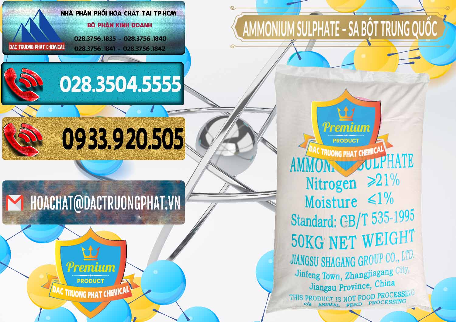 Công ty chuyên nhập khẩu và bán Ammonium Sulphate – Phân Sa Trung Quốc China - 0024 - Nhà phân phối ( cung cấp ) hóa chất tại TP.HCM - hoachatdetnhuom.com