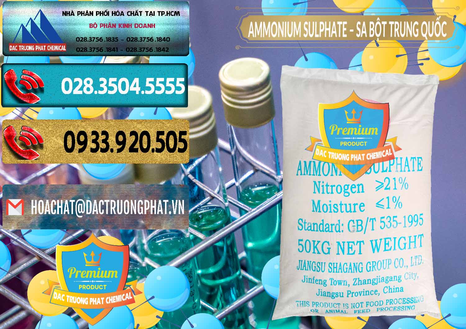 Bán _ cung ứng Ammonium Sulphate – Phân Sa Trung Quốc China - 0024 - Nơi phân phối _ bán hóa chất tại TP.HCM - hoachatdetnhuom.com