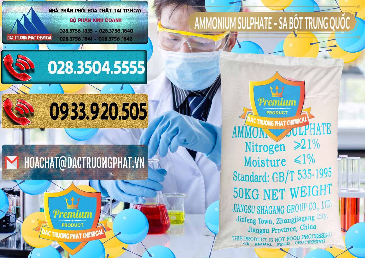 Công ty bán ( cung ứng ) Ammonium Sulphate – Phân Sa Trung Quốc China - 0024 - Cung cấp ( phân phối ) hóa chất tại TP.HCM - hoachatdetnhuom.com