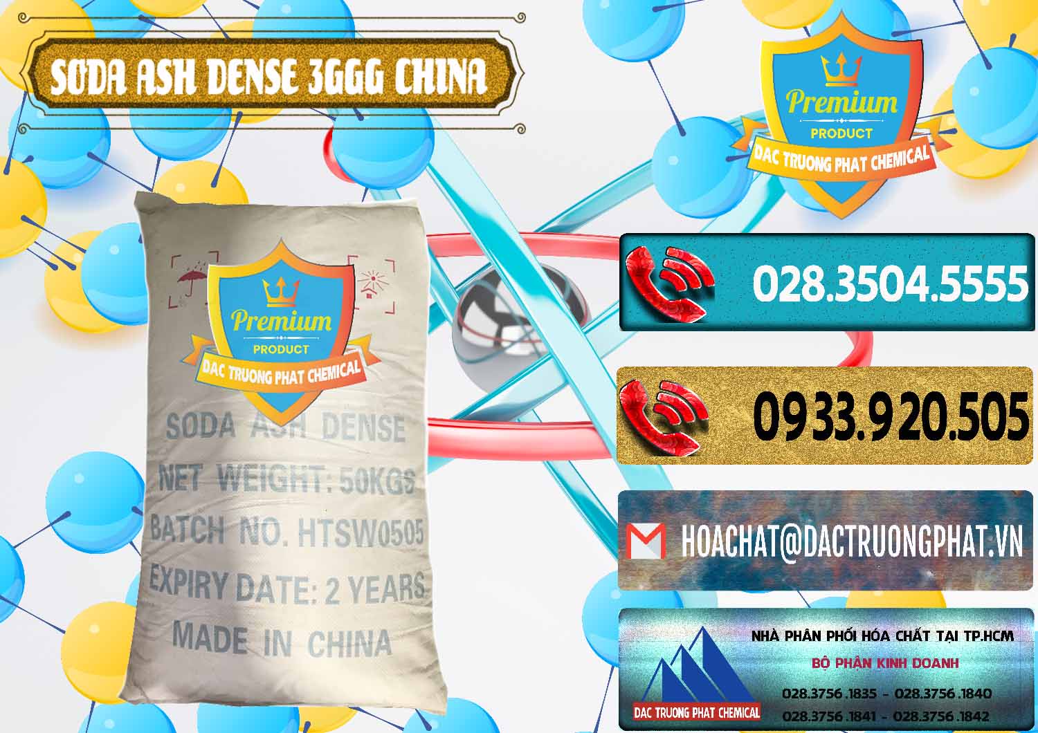 Phân phối - bán Soda Ash Dense - NA2CO3 3GGG Trung Quốc China - 0335 - Nơi cung cấp & kinh doanh hóa chất tại TP.HCM - hoachatdetnhuom.com