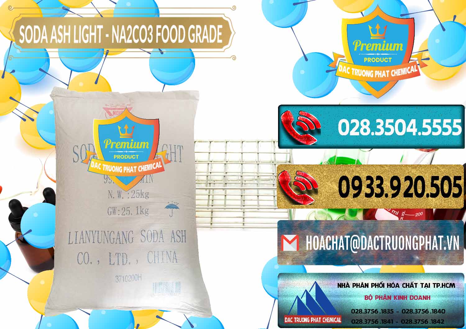 Bán Soda Ash Light – NA2CO3 Food Grade Trung Quốc China - 0127 - Công ty bán & cung cấp hóa chất tại TP.HCM - hoachatdetnhuom.com