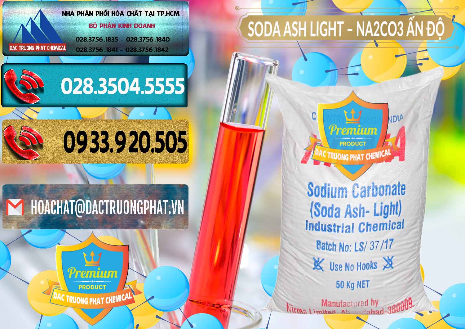 Nơi chuyên cung cấp ( bán ) Soda Ash Light - NA2CO3 Nirma Ấn Độ India - 0125 - Công ty chuyên nhập khẩu ( phân phối ) hóa chất tại TP.HCM - hoachatdetnhuom.com