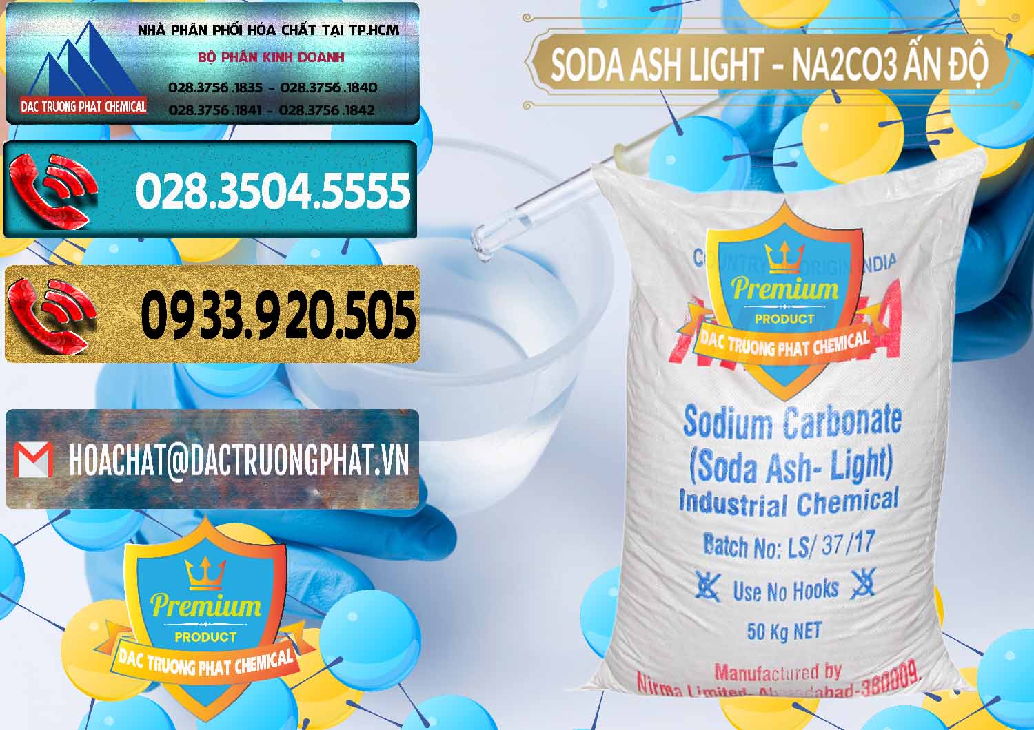 Nơi bán & cung ứng Soda Ash Light - NA2CO3 Nirma Ấn Độ India - 0125 - Công ty chuyên cung cấp & bán hóa chất tại TP.HCM - hoachatdetnhuom.com