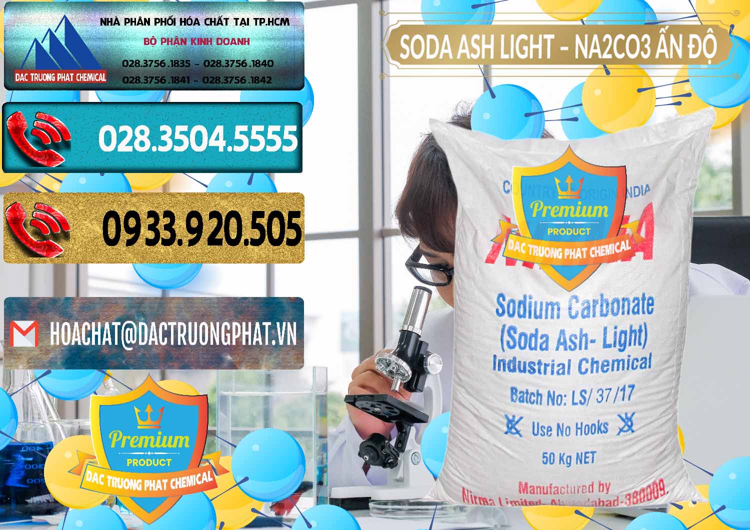 Đơn vị bán _ cung ứng Soda Ash Light - NA2CO3 Nirma Ấn Độ India - 0125 - Phân phối và cung cấp hóa chất tại TP.HCM - hoachatdetnhuom.com