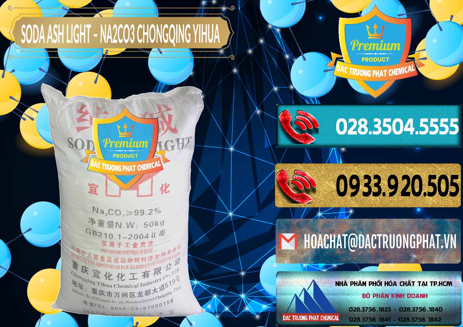 Công ty chuyên kinh doanh ( bán ) Soda Ash Light - NA2CO3 Chongqing Yihua Trung Quốc China - 0129 - Chuyên cung cấp & nhập khẩu hóa chất tại TP.HCM - hoachatdetnhuom.com