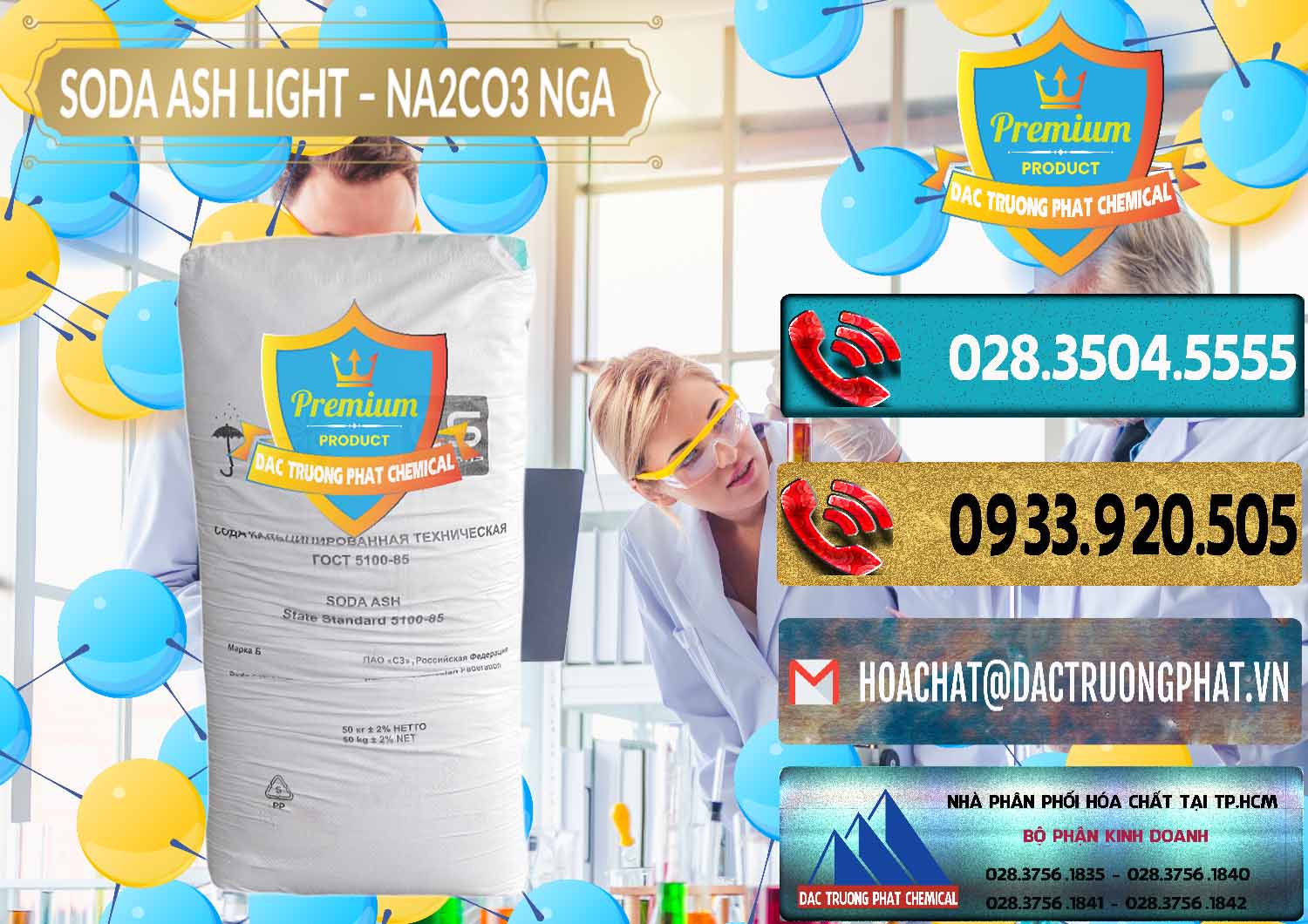 Chuyên kinh doanh - bán Soda Ash Light - NA2CO3 Nga Russia - 0128 - Nơi phân phối ( kinh doanh ) hóa chất tại TP.HCM - hoachatdetnhuom.com