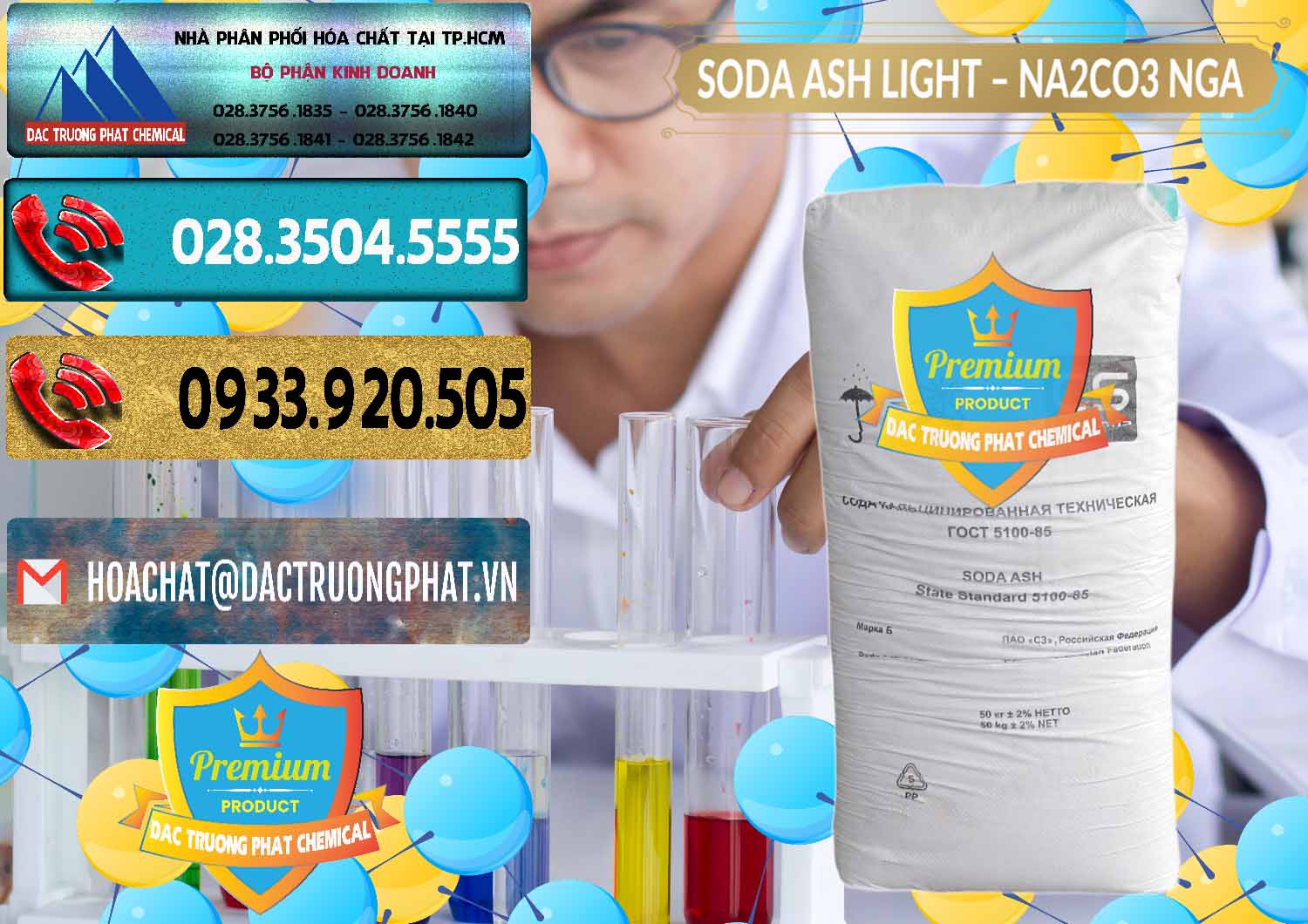 Nơi chuyên bán _ cung cấp Soda Ash Light - NA2CO3 Nga Russia - 0128 - Cty cung cấp - phân phối hóa chất tại TP.HCM - hoachatdetnhuom.com
