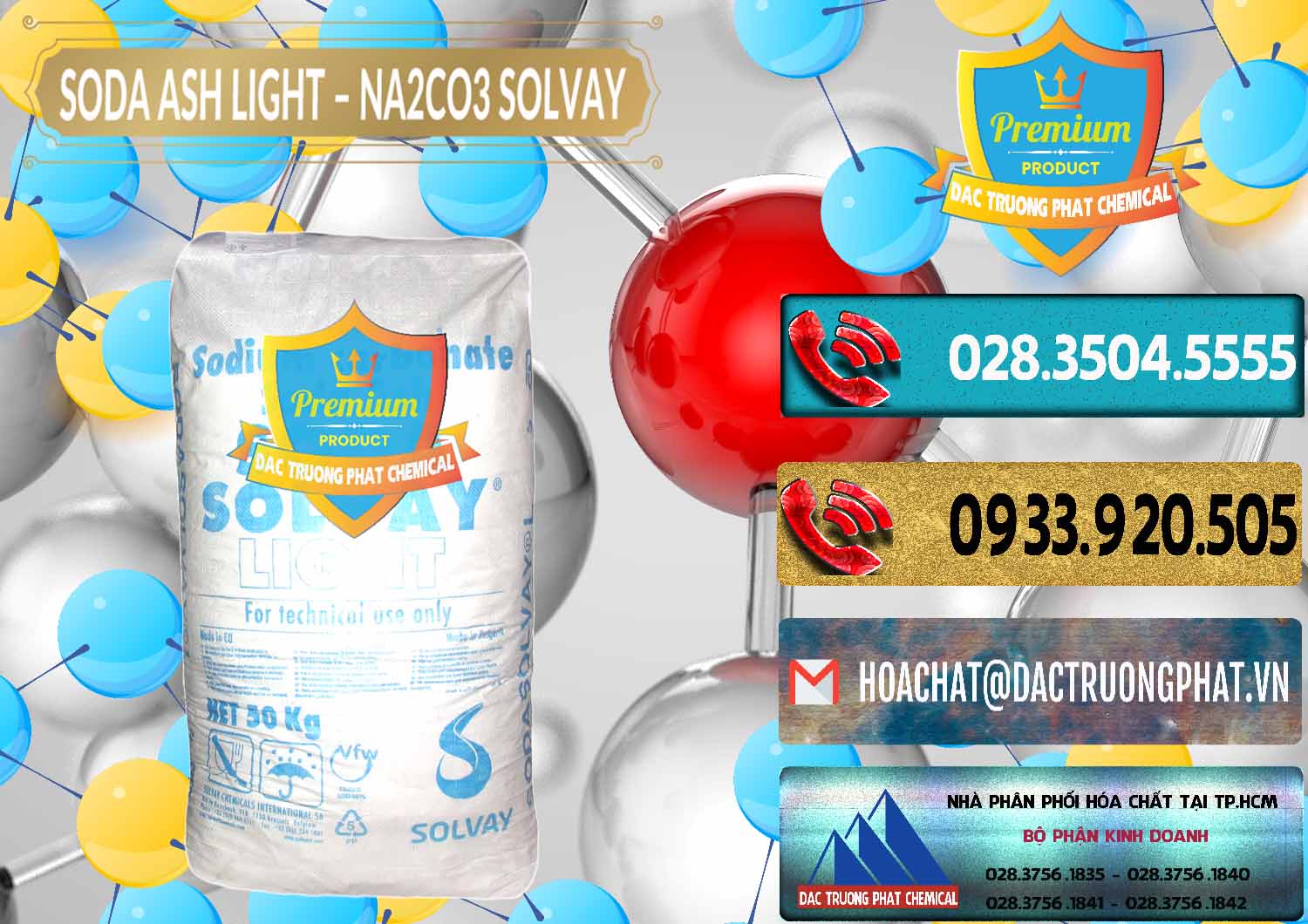 Chuyên phân phối ( bán ) Soda Ash Light - NA2CO3 Solvay Bulgaria - 0126 - Đơn vị cung ứng & phân phối hóa chất tại TP.HCM - hoachatdetnhuom.com