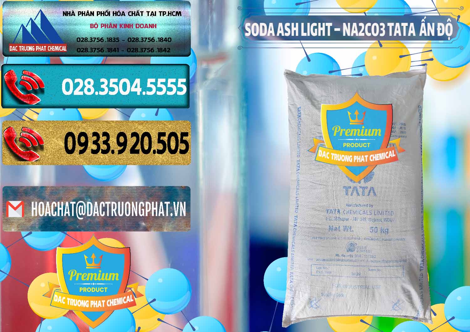 Nơi chuyên phân phối - bán Soda Ash Light - NA2CO3 TATA Ấn Độ India - 0132 - Chuyên nhập khẩu _ phân phối hóa chất tại TP.HCM - hoachatdetnhuom.com