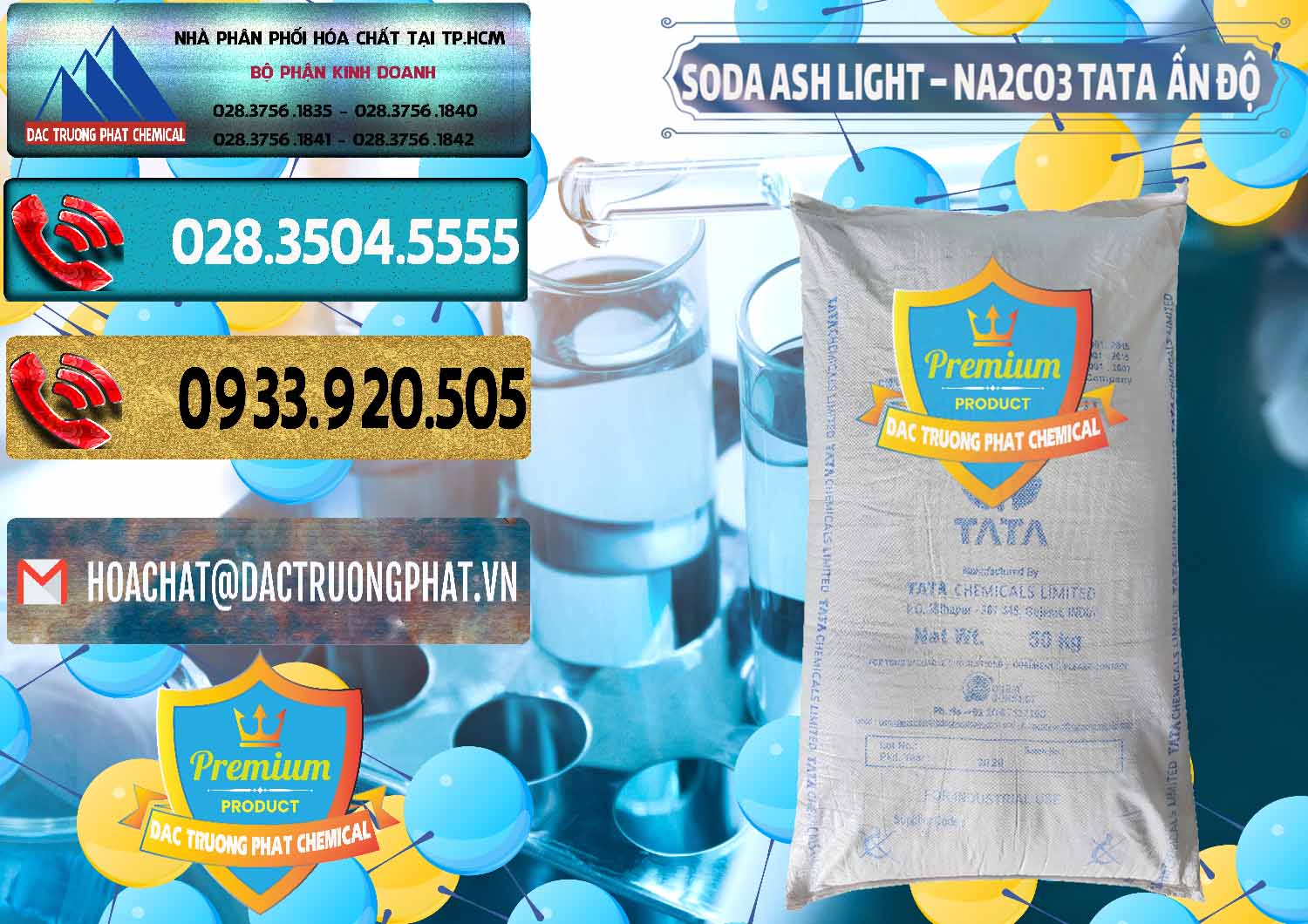 Chuyên bán _ cung ứng Soda Ash Light - NA2CO3 TATA Ấn Độ India - 0132 - Chuyên cung cấp - kinh doanh hóa chất tại TP.HCM - hoachatdetnhuom.com