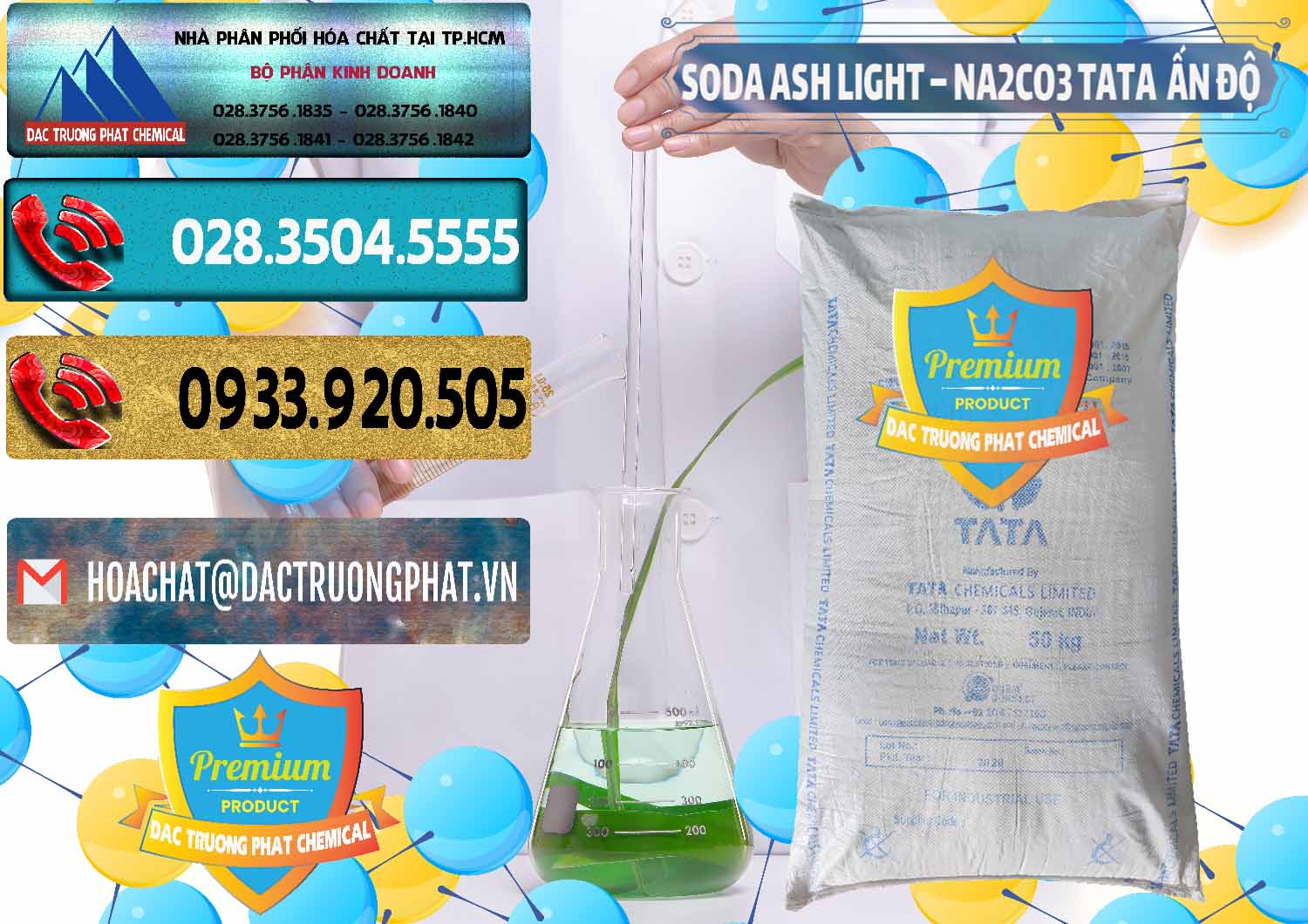 Nơi bán - cung cấp Soda Ash Light - NA2CO3 TATA Ấn Độ India - 0132 - Nơi chuyên bán - cung cấp hóa chất tại TP.HCM - hoachatdetnhuom.com