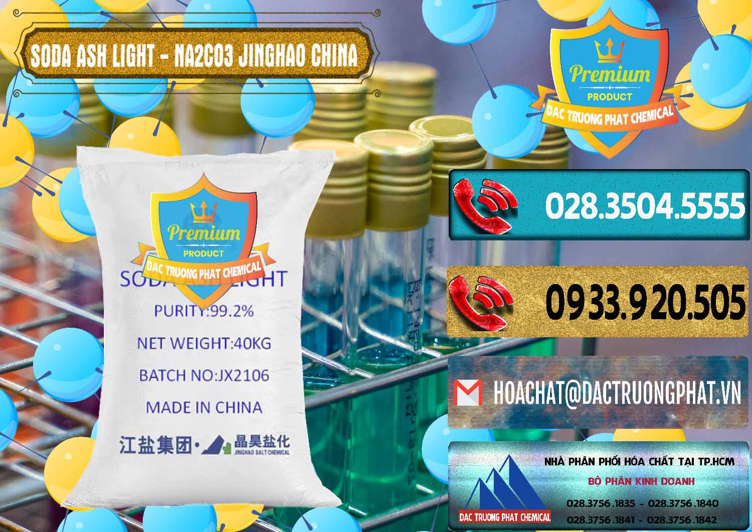Đơn vị chuyên bán - cung cấp Soda Ash Light - NA2CO3 Jinghao Trung Quốc China - 0339 - Công ty chuyên cung cấp ( nhập khẩu ) hóa chất tại TP.HCM - hoachatdetnhuom.com
