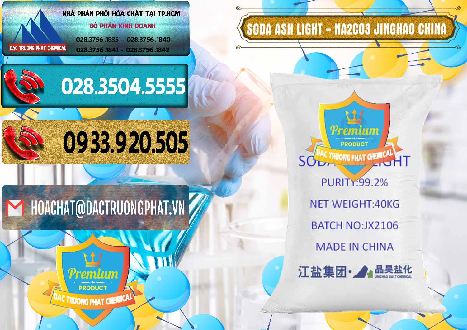 Cty cung cấp _ bán Soda Ash Light - NA2CO3 Jinghao Trung Quốc China - 0339 - Nhà cung cấp - bán hóa chất tại TP.HCM - hoachatdetnhuom.com