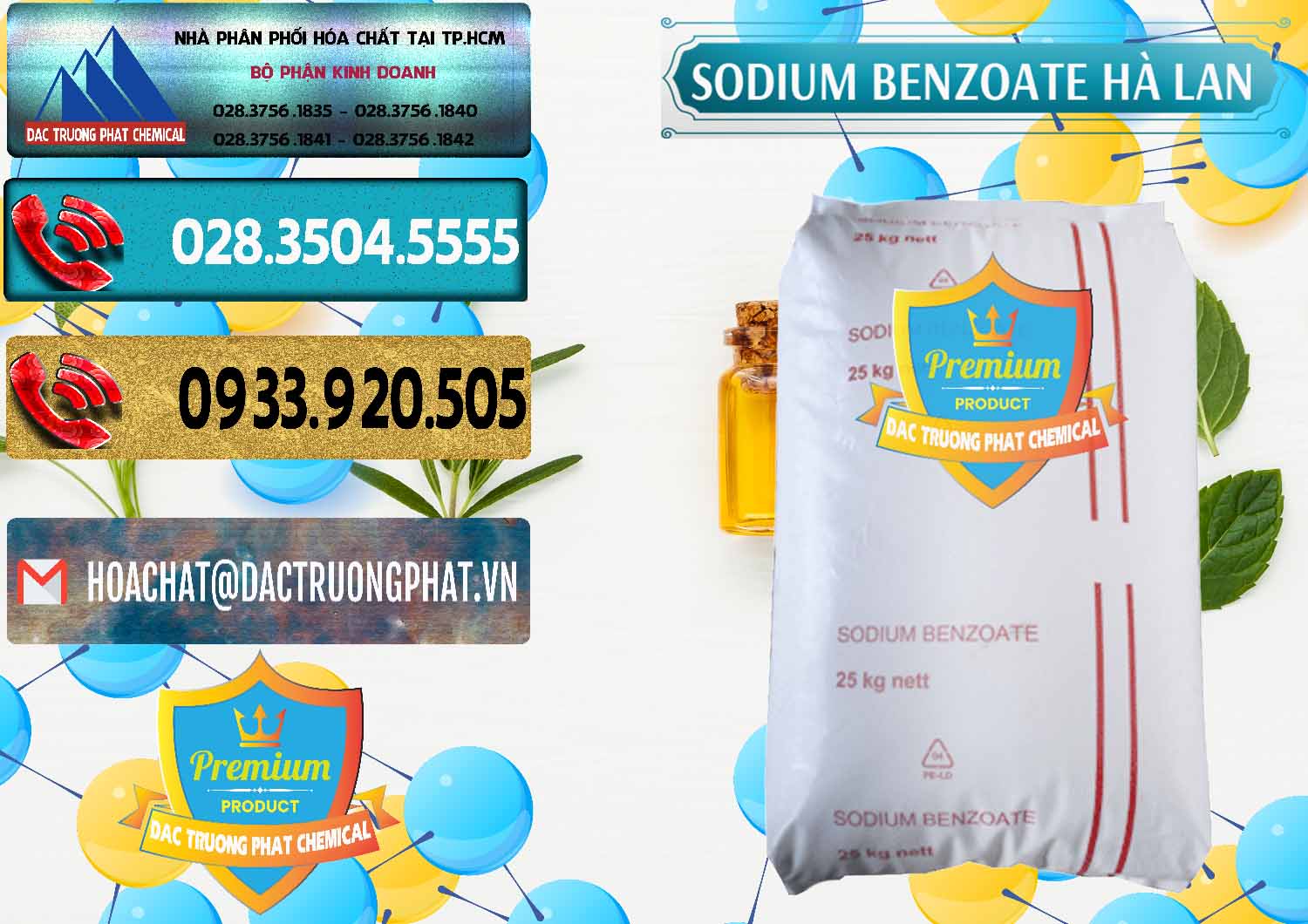 Công ty chuyên cung ứng _ bán Sodium Benzoate - Mốc Bột Chữ Cam Hà Lan Netherlands - 0360 - Nơi chuyên bán - phân phối hóa chất tại TP.HCM - hoachatdetnhuom.com
