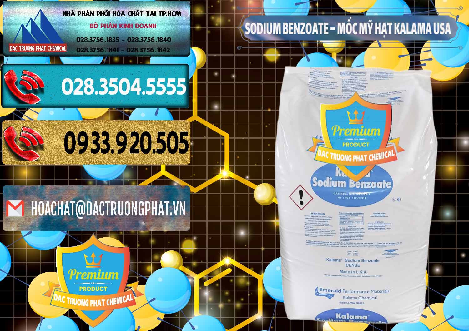 Sodium Benzoate - Mốc Hạt Kalama Food Grade Mỹ Usa Công ty phân phối _ bán Sodium Benzoate - Mốc Hạt Kalama Food Grade Mỹ Usa - 0137 - Đơn vị chuyên phân phối & cung ứng hóa chất tại TP.HCM - hoachatdetnhuom.com