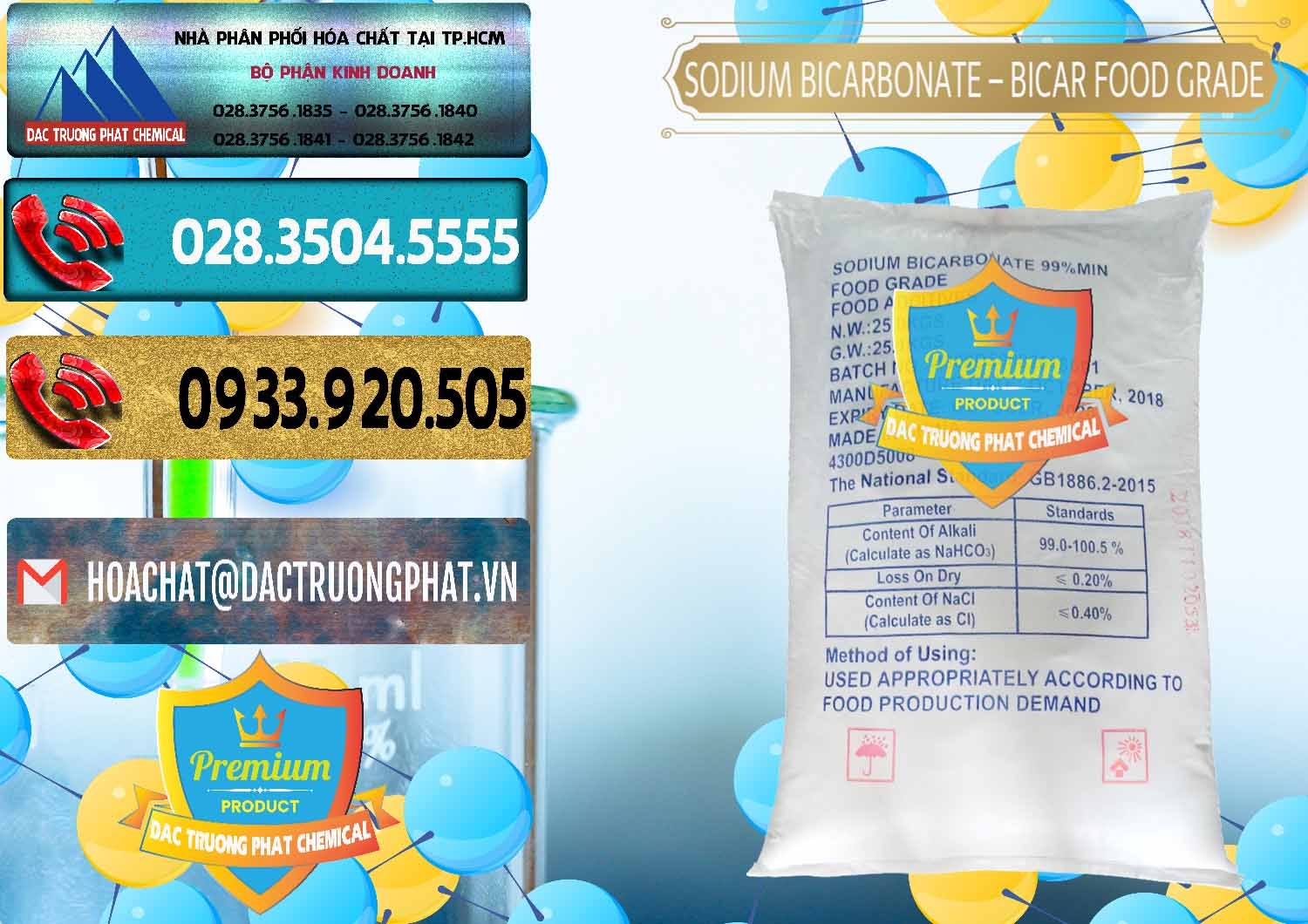 Công ty chuyên bán và cung cấp Sodium Bicarbonate – Bicar NaHCO3 Food Grade Trung Quốc China - 0138 - Nơi phân phối ( bán ) hóa chất tại TP.HCM - hoachatdetnhuom.com