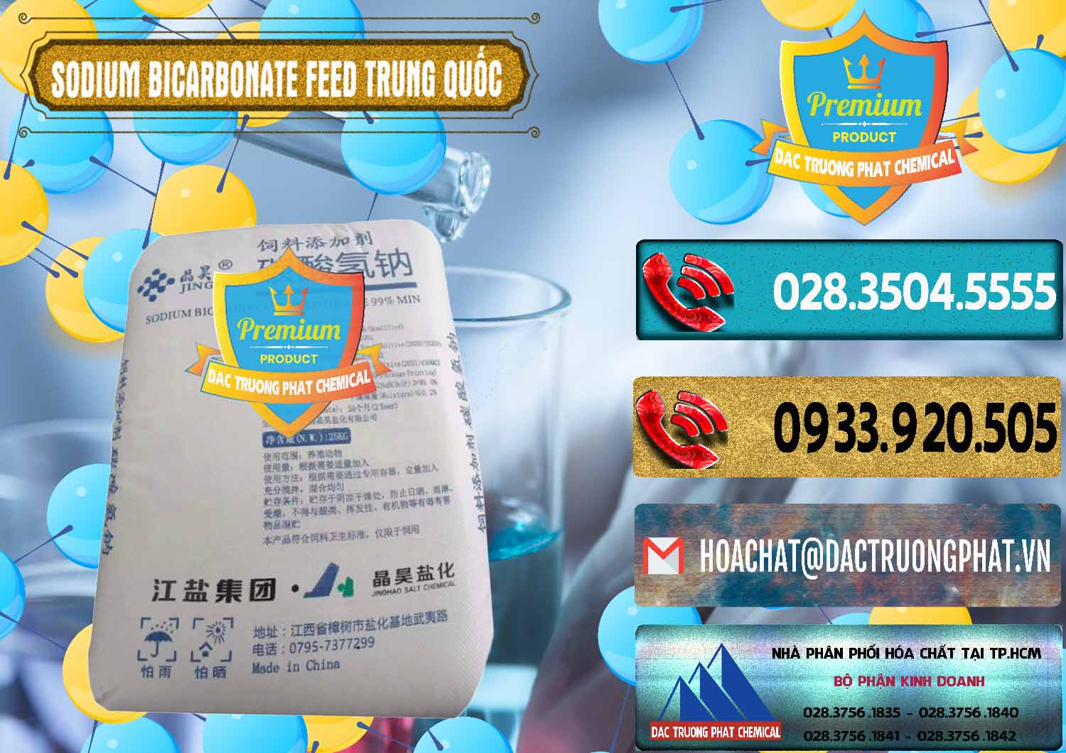 Cty bán & cung ứng Sodium Bicarbonate – Bicar NaHCO3 Feed Jing Hao Trung Quốc China - 0380 - Chuyên bán - phân phối hóa chất tại TP.HCM - hoachatdetnhuom.com