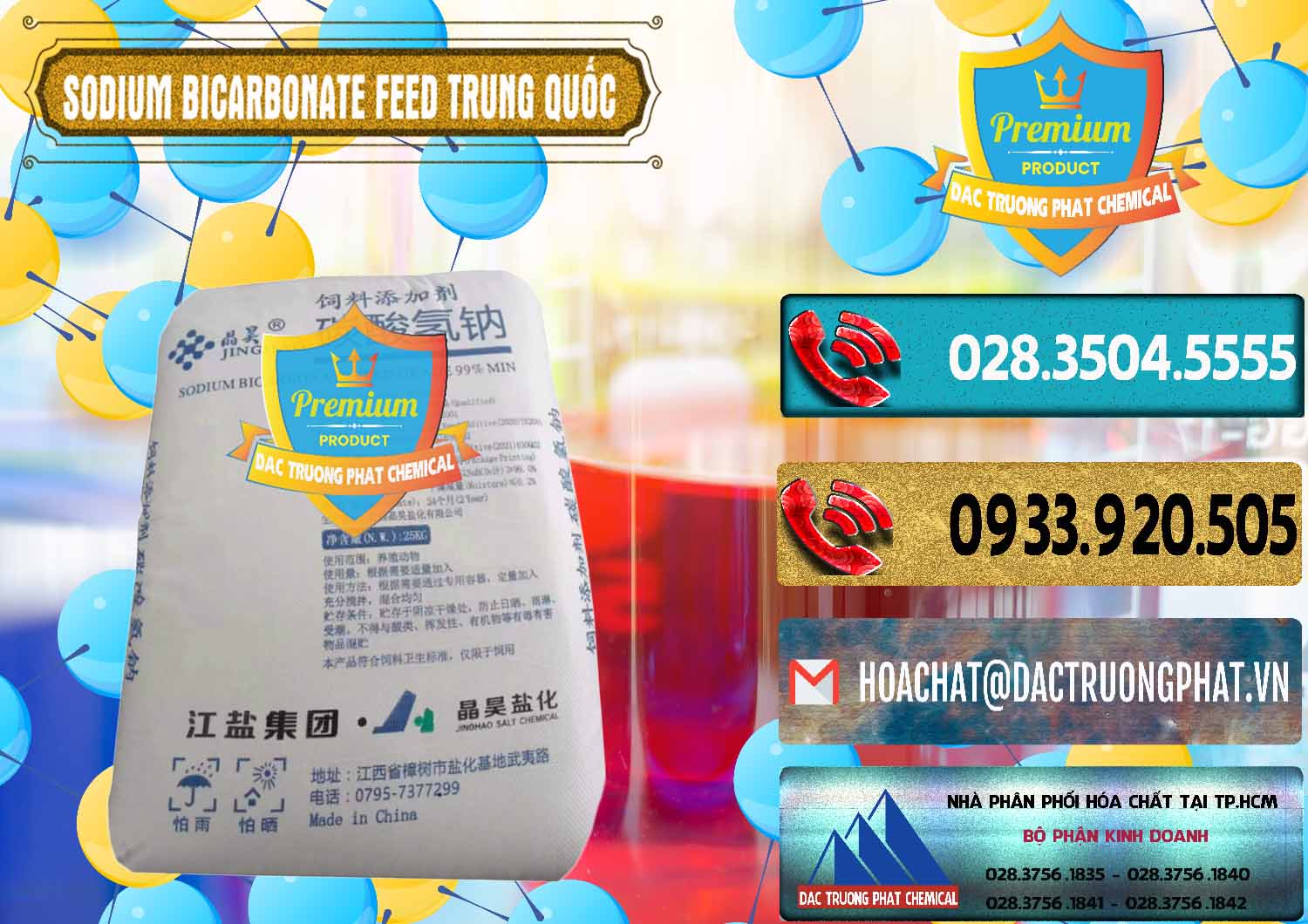 Nơi chuyên nhập khẩu & bán Sodium Bicarbonate – Bicar NaHCO3 Feed Jing Hao Trung Quốc China - 0380 - Công ty chuyên cung cấp và bán hóa chất tại TP.HCM - hoachatdetnhuom.com