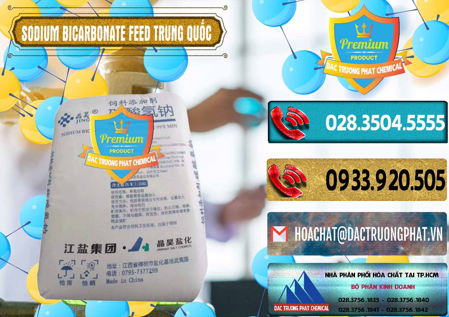 Công ty chuyên phân phối và bán Sodium Bicarbonate – Bicar NaHCO3 Feed Jing Hao Trung Quốc China - 0380 - Nơi cung ứng ( phân phối ) hóa chất tại TP.HCM - hoachatdetnhuom.com