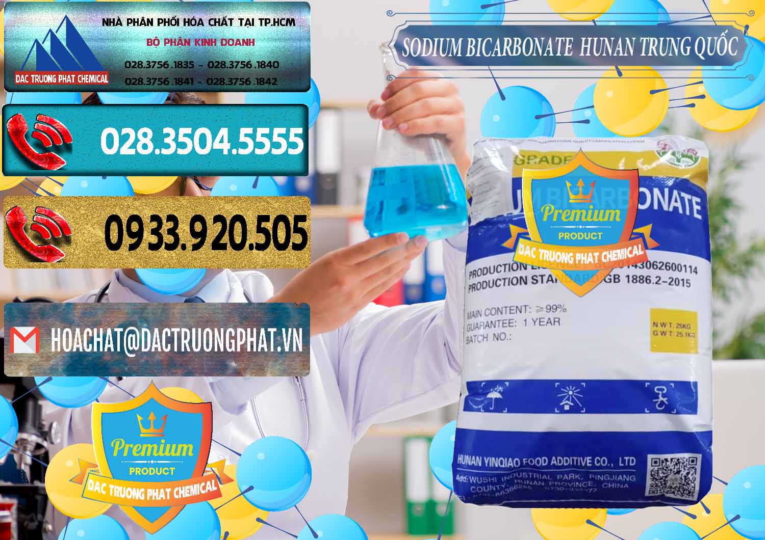Kinh doanh ( bán ) Sodium Bicarbonate – Bicar NaHCO3 Hunan Trung Quốc China - 0405 - Chuyên cung cấp _ kinh doanh hóa chất tại TP.HCM - hoachatdetnhuom.com
