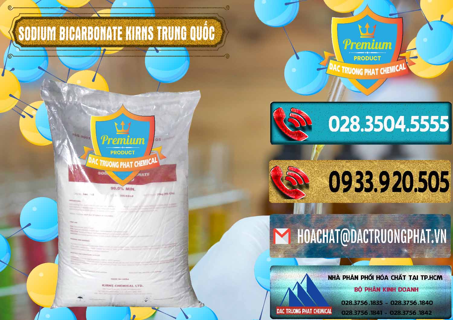 Nơi chuyên bán - cung cấp Sodium Bicarbonate – Bicar NaHCO3 Food Grade Kirns Trung Quốc - 0217 - Cty phân phối - cung cấp hóa chất tại TP.HCM - hoachatdetnhuom.com