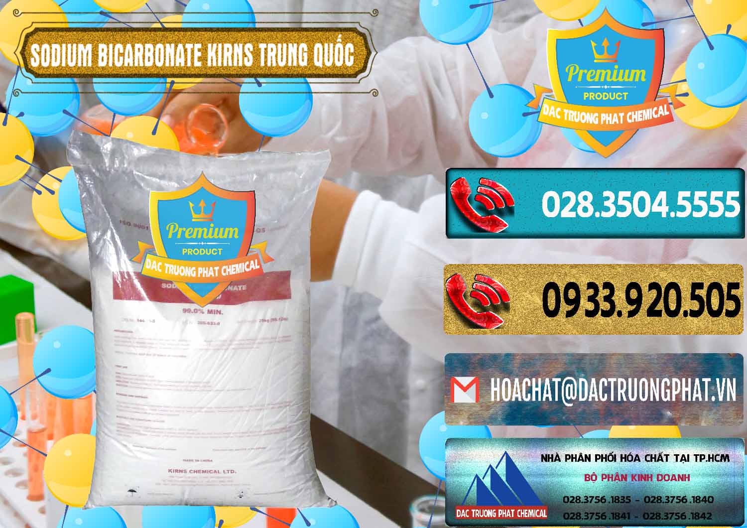 Cung cấp và bán Sodium Bicarbonate – Bicar NaHCO3 Food Grade Kirns Trung Quốc - 0217 - Cung cấp ( phân phối ) hóa chất tại TP.HCM - hoachatdetnhuom.com