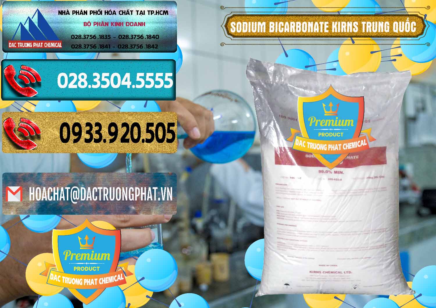 Cung ứng & bán Sodium Bicarbonate – Bicar NaHCO3 Food Grade Kirns Trung Quốc - 0217 - Nơi chuyên kinh doanh và cung cấp hóa chất tại TP.HCM - hoachatdetnhuom.com