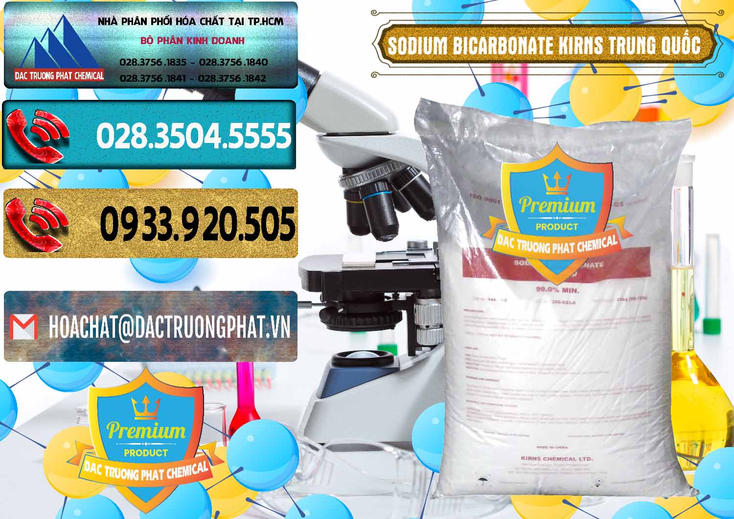 Công ty chuyên cung ứng & bán Sodium Bicarbonate – Bicar NaHCO3 Food Grade Kirns Trung Quốc - 0217 - Cty chuyên kinh doanh ( phân phối ) hóa chất tại TP.HCM - hoachatdetnhuom.com