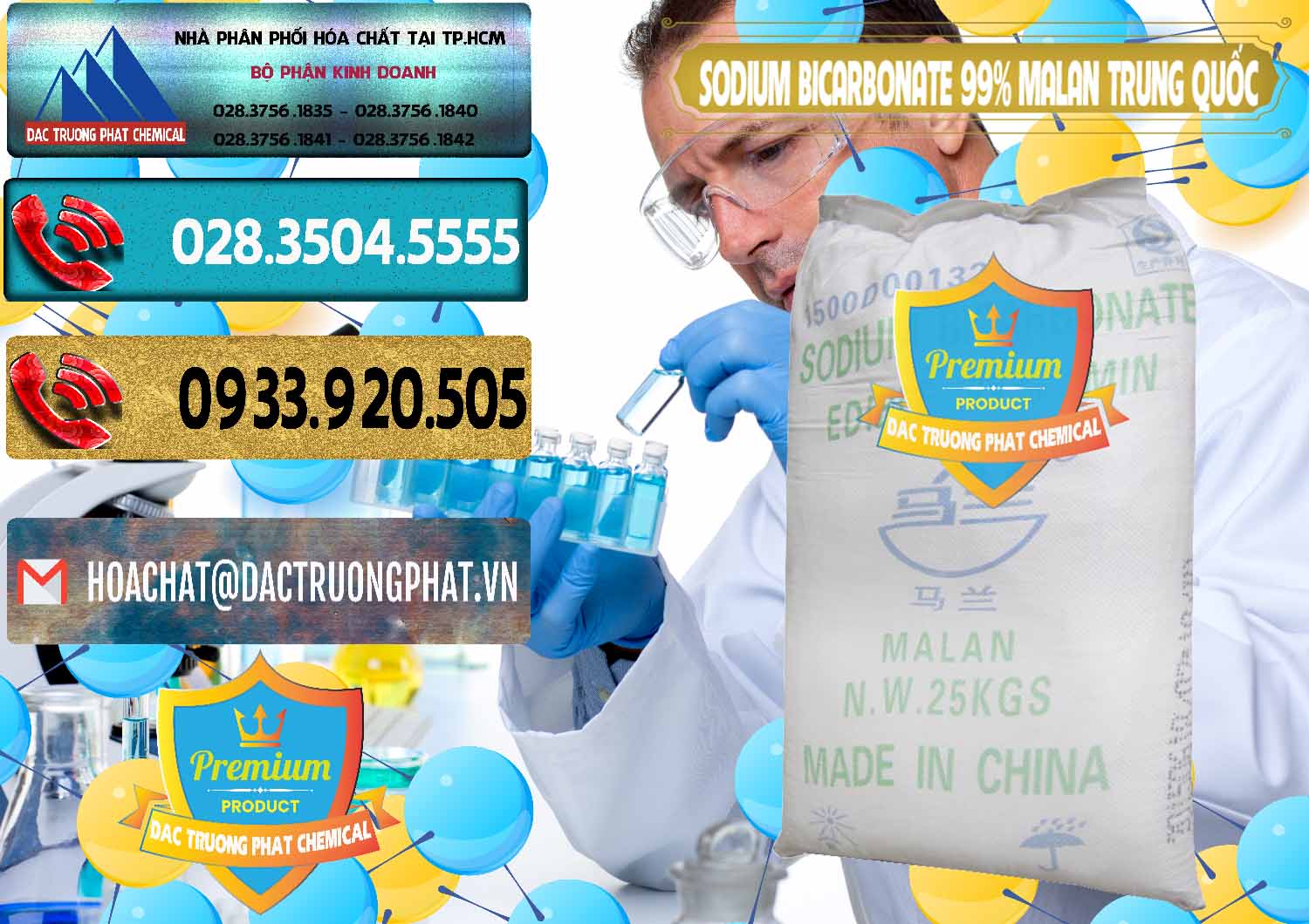 Kinh doanh - bán Sodium Bicarbonate – Bicar NaHCO3 Malan Trung Quốc China - 0218 - Nơi cung cấp ( phân phối ) hóa chất tại TP.HCM - hoachatdetnhuom.com