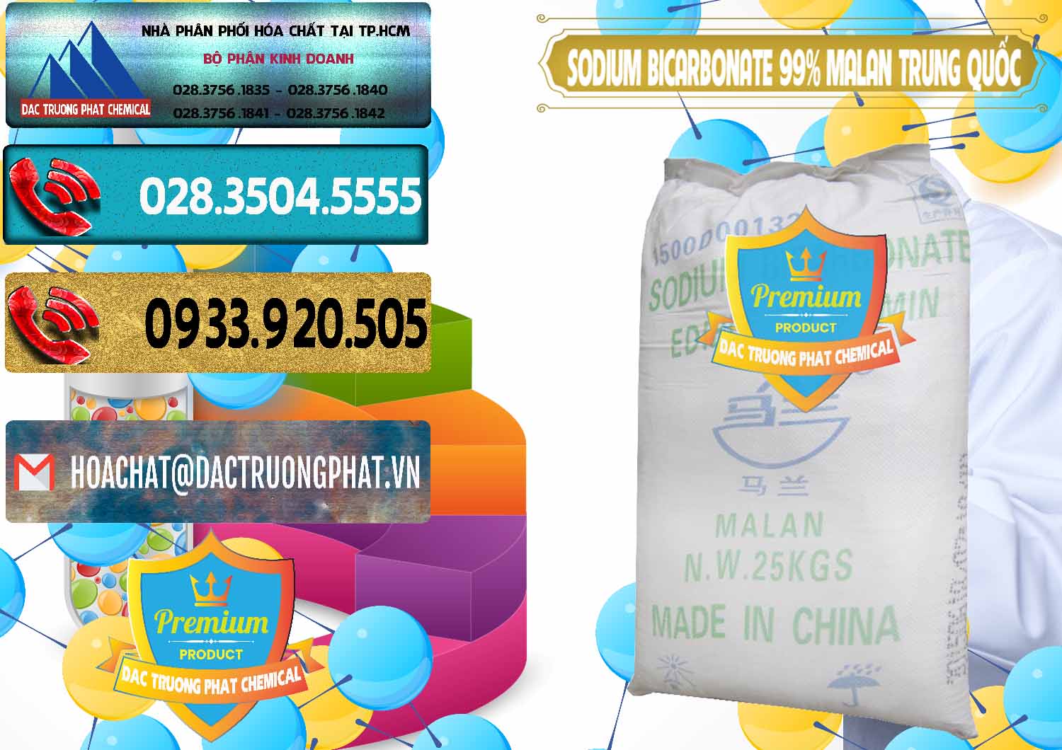 Công ty chuyên bán - phân phối Sodium Bicarbonate – Bicar NaHCO3 Malan Trung Quốc China - 0218 - Công ty chuyên nhập khẩu ( cung cấp ) hóa chất tại TP.HCM - hoachatdetnhuom.com