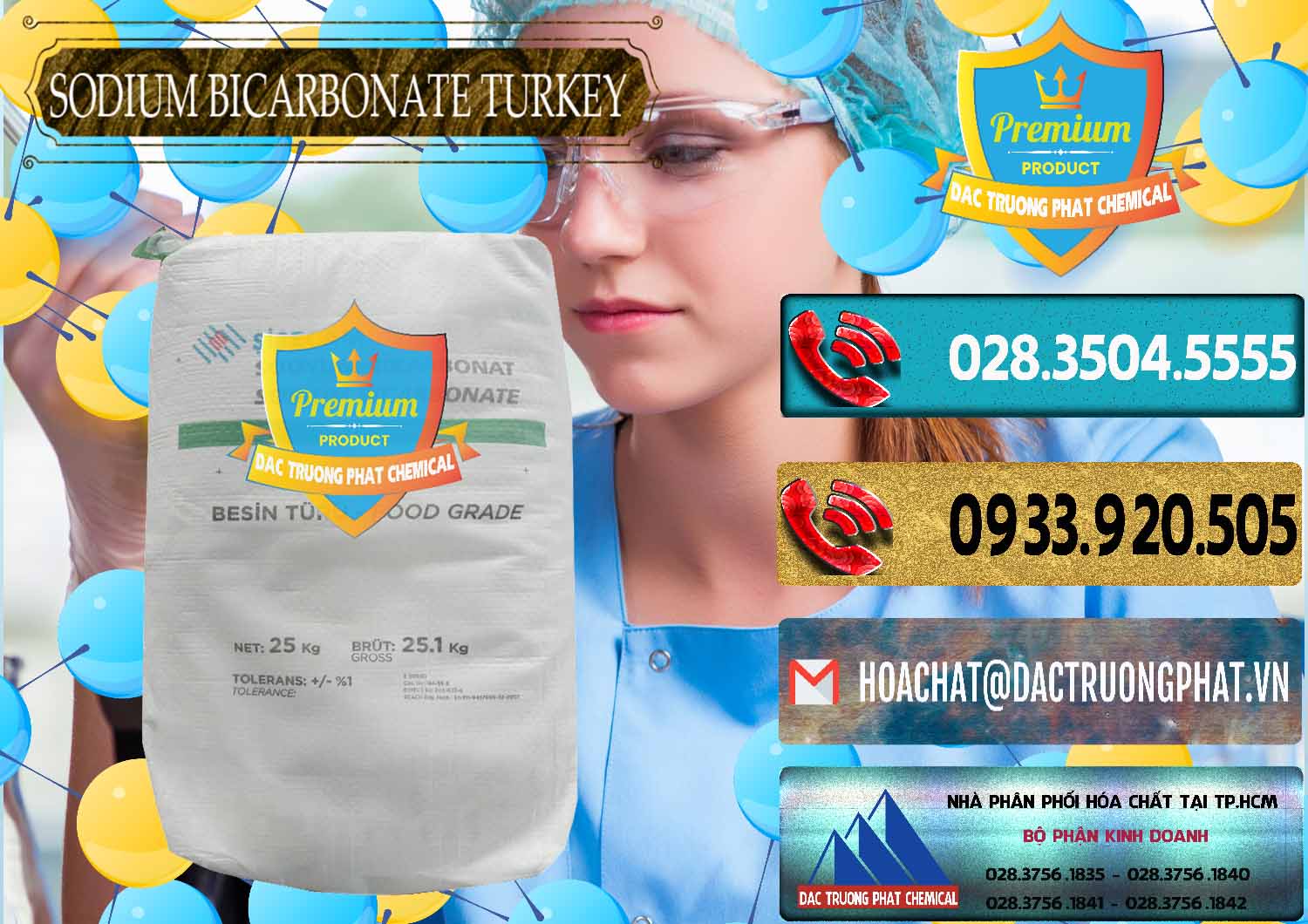 Nơi phân phối & bán Sodium Bicarbonate – Bicar NaHCO3 Food Grade Thổ Nhĩ Kỳ Turkey - 0219 - Công ty cung cấp - bán hóa chất tại TP.HCM - hoachatdetnhuom.com