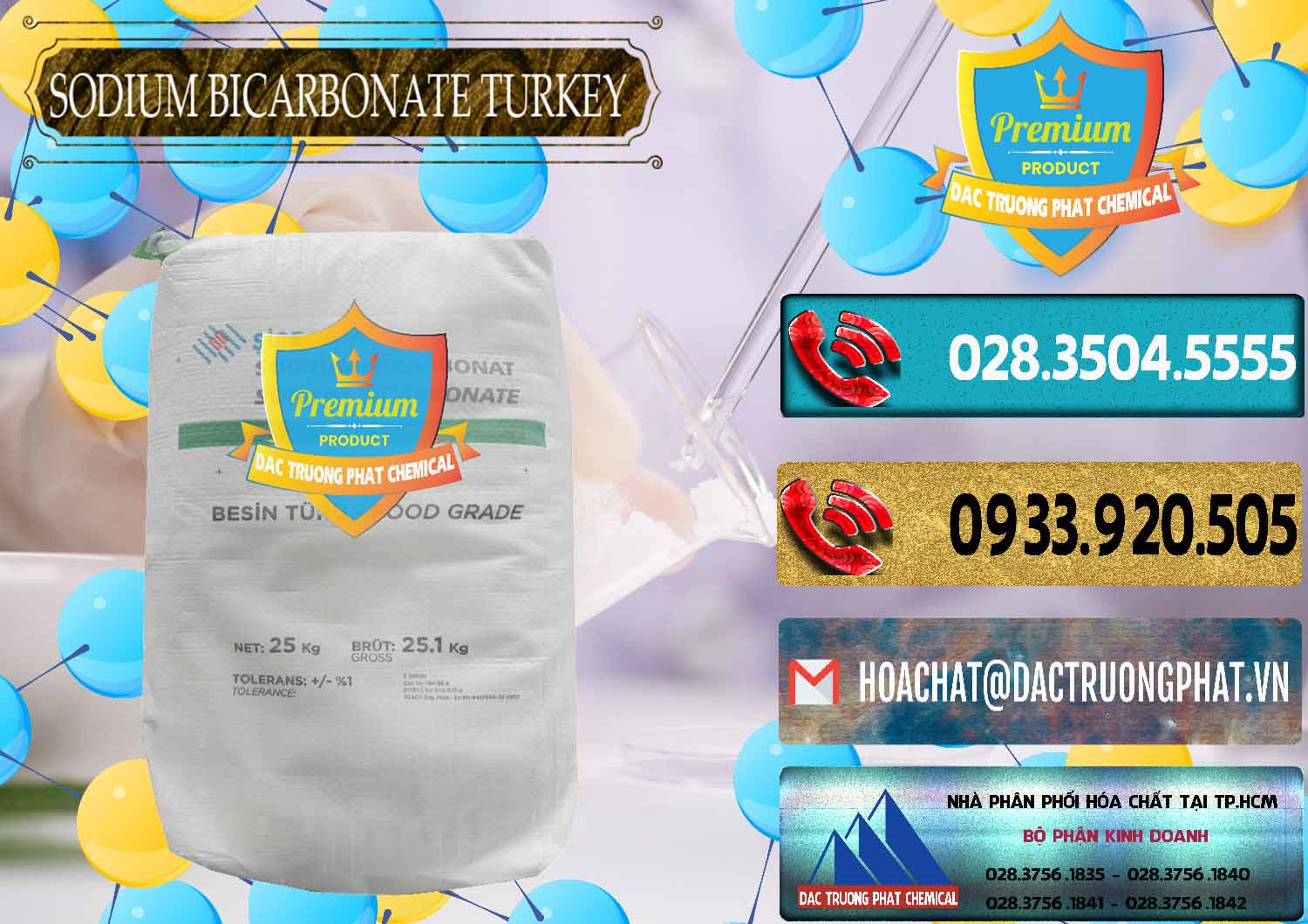 Nơi kinh doanh và bán Sodium Bicarbonate – Bicar NaHCO3 Food Grade Thổ Nhĩ Kỳ Turkey - 0219 - Nơi cung cấp & kinh doanh hóa chất tại TP.HCM - hoachatdetnhuom.com