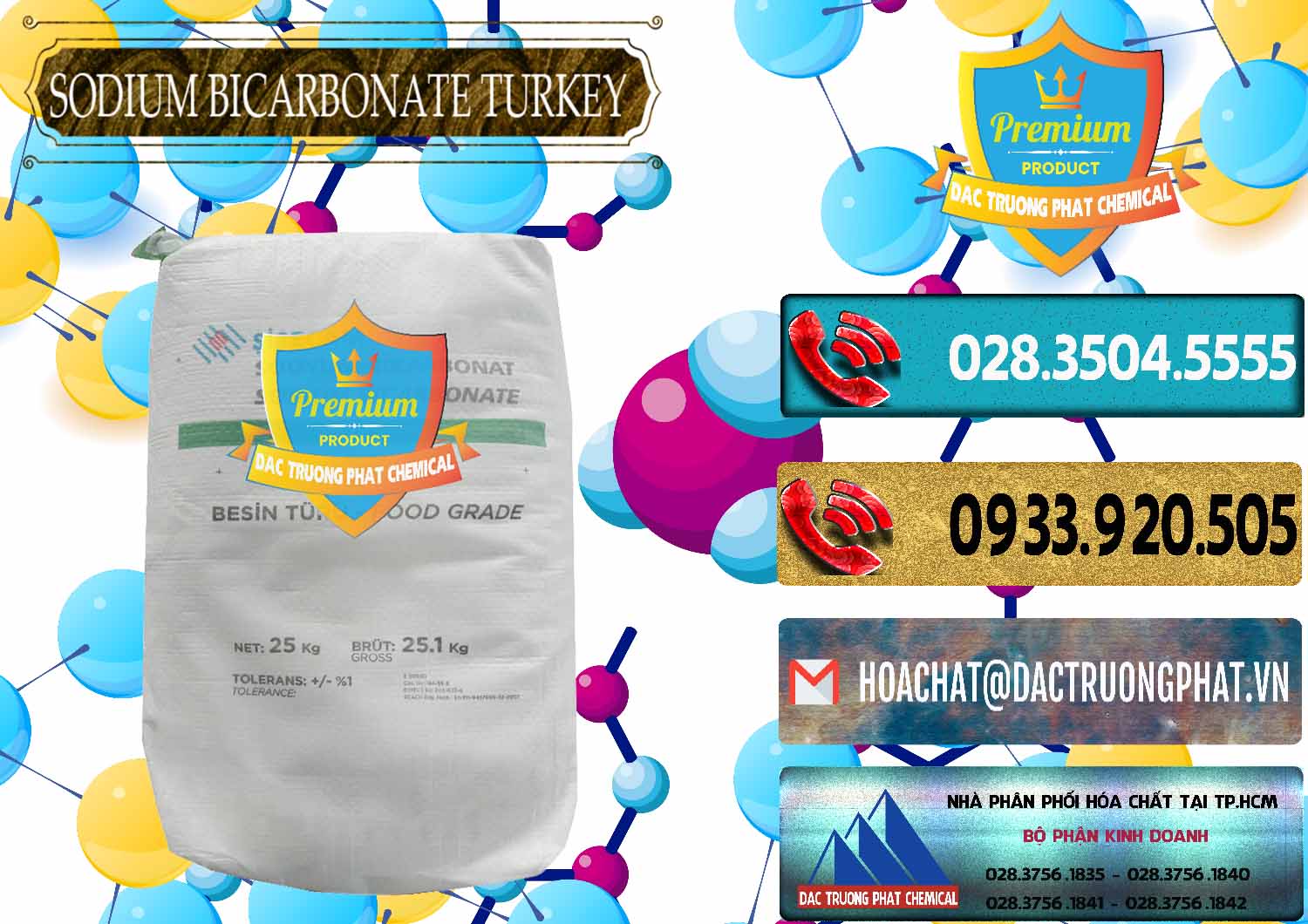 Cty chuyên cung cấp _ bán Sodium Bicarbonate – Bicar NaHCO3 Food Grade Thổ Nhĩ Kỳ Turkey - 0219 - Đơn vị chuyên cung cấp _ kinh doanh hóa chất tại TP.HCM - hoachatdetnhuom.com