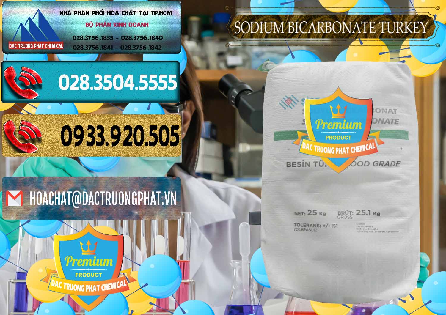 Cty chuyên bán & cung cấp Sodium Bicarbonate – Bicar NaHCO3 Food Grade Thổ Nhĩ Kỳ Turkey - 0219 - Chuyên bán & cung cấp hóa chất tại TP.HCM - hoachatdetnhuom.com