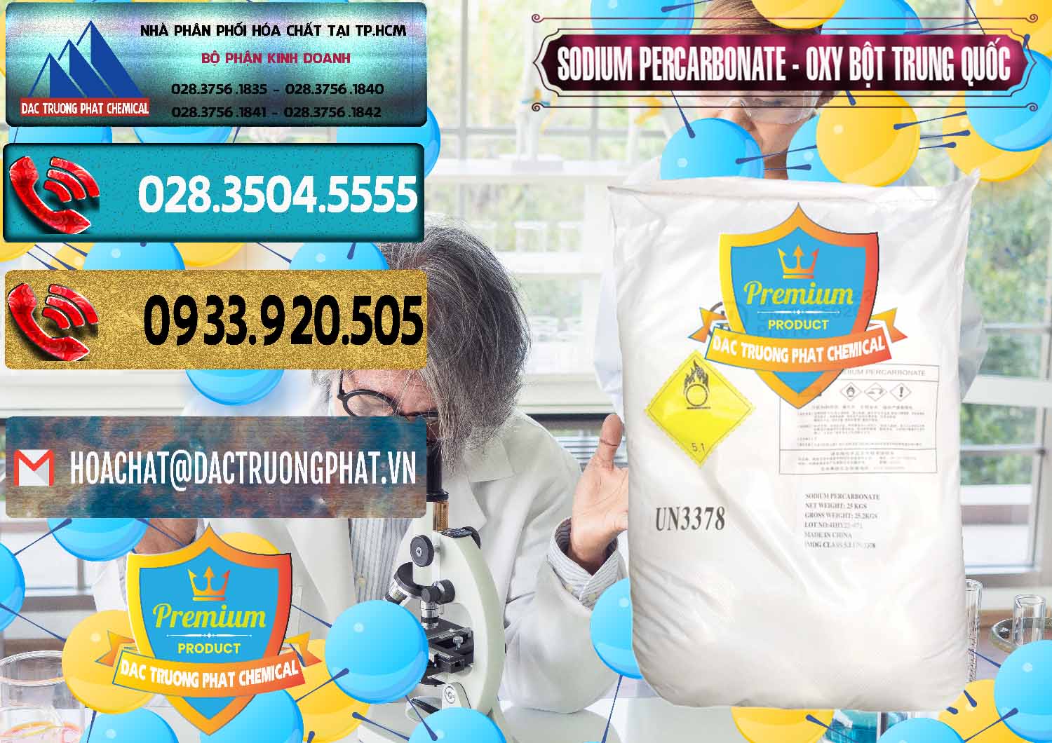 Chuyên cung cấp & bán Sodium Percarbonate Dạng Bột Trung Quốc China - 0390 - Cty chuyên cung cấp và nhập khẩu hóa chất tại TP.HCM - hoachatdetnhuom.com